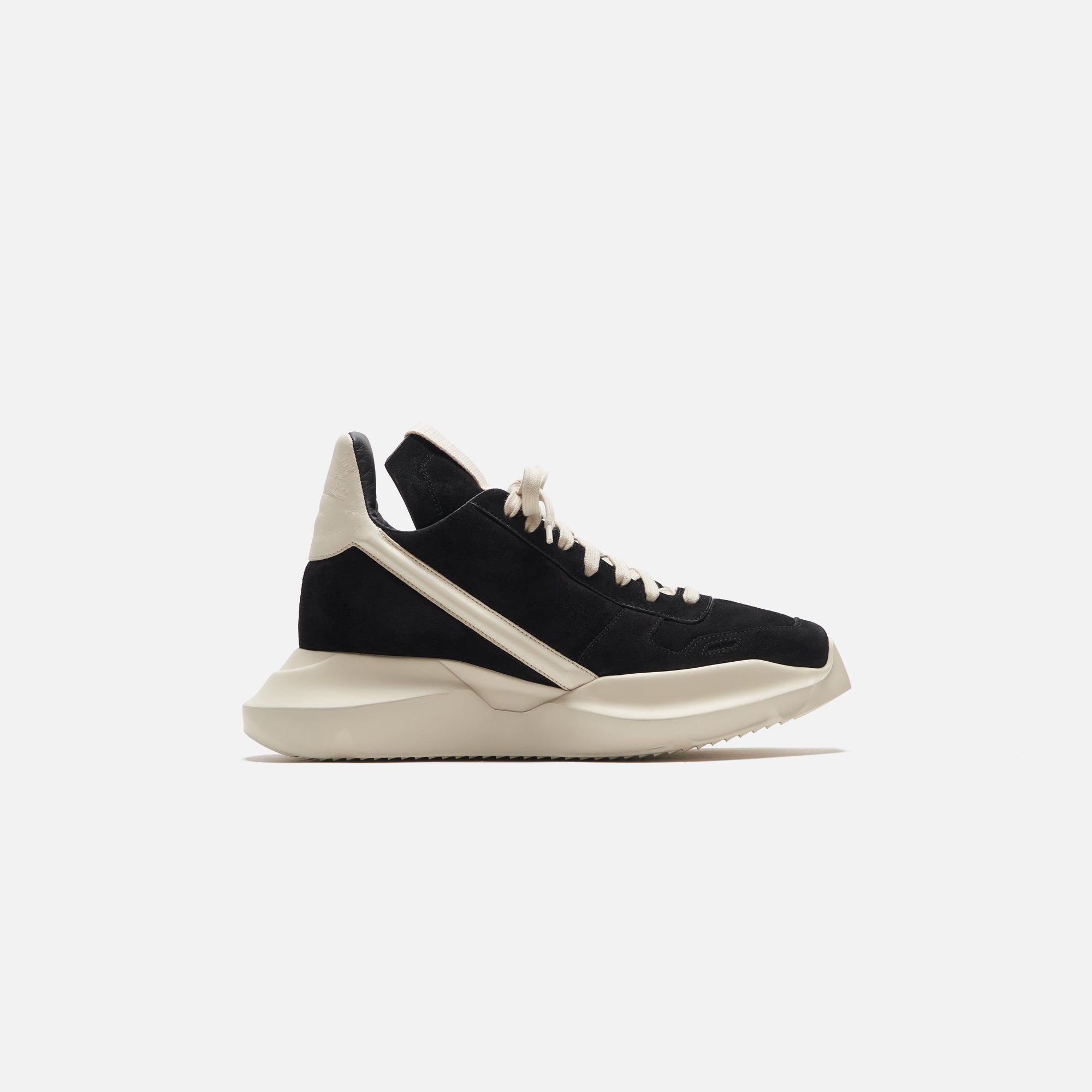 Scarpe Pelle Geth Runner Black Rick owens оригінал – Купити в Україні – боковий вид
