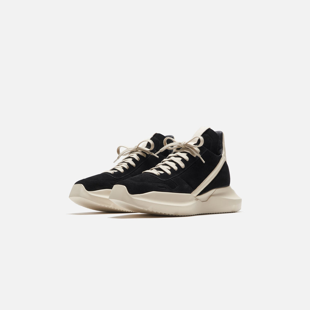 Scarpe Pelle Geth Runner Black Rick owens оригінал – Купити в Україні – вид ззаду