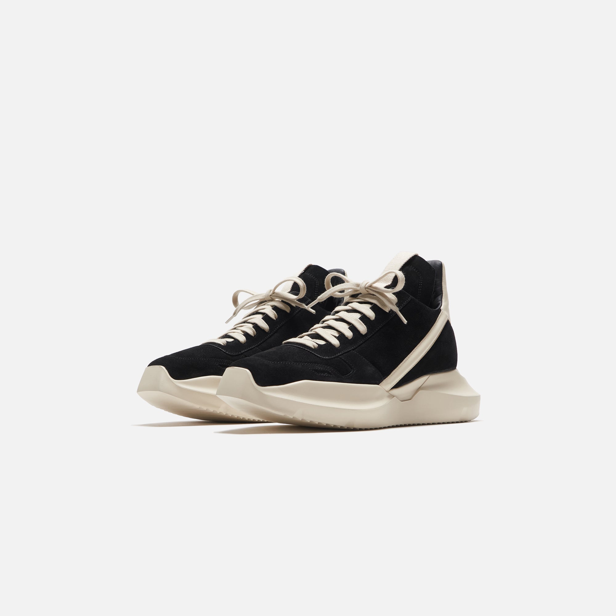 Scarpe Pelle Geth Runner Black Rick owens оригінал – Купити в Україні – вид ззаду