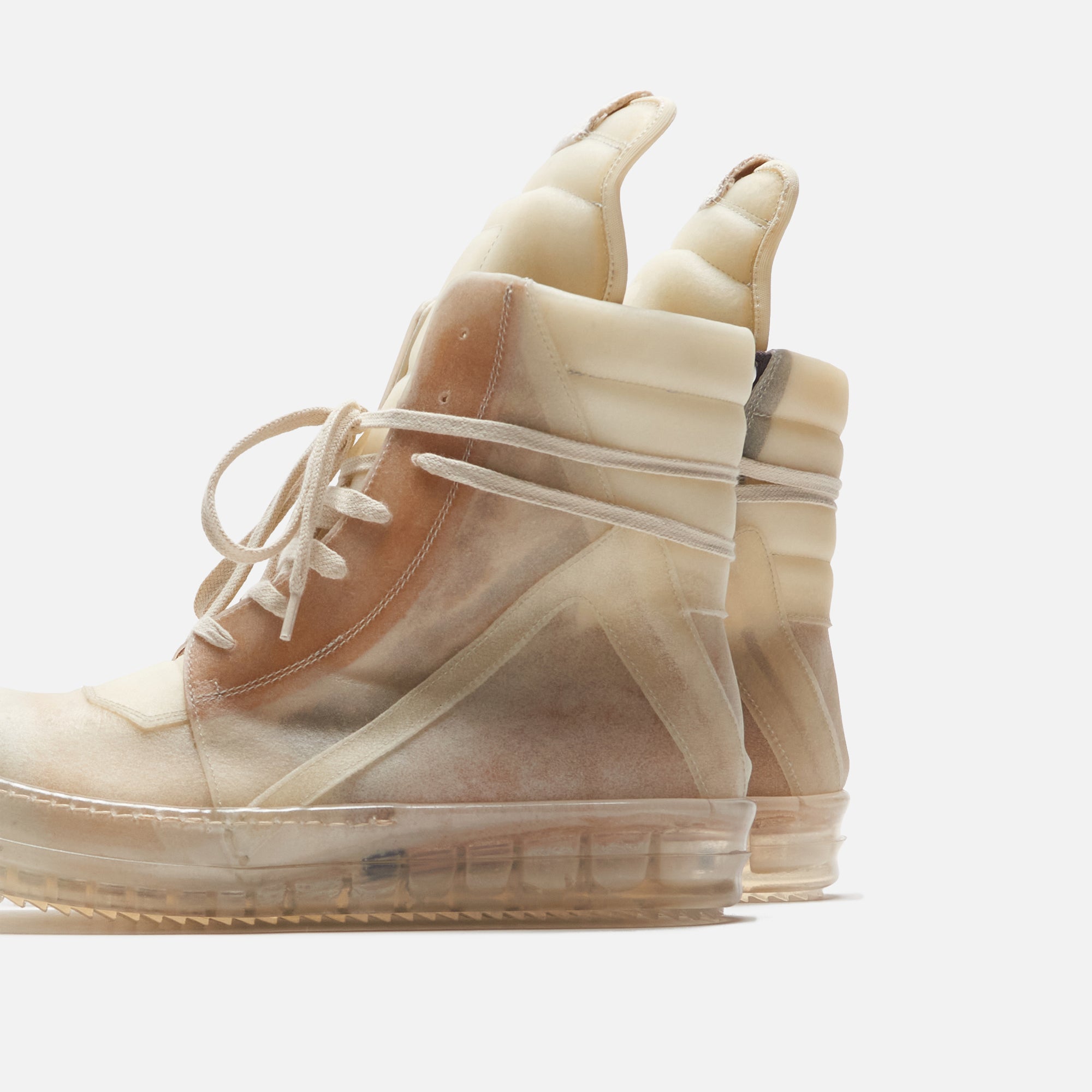 Оригінальна Scarpe Pelle Geobasket Natural Rick owens – детальний вид
