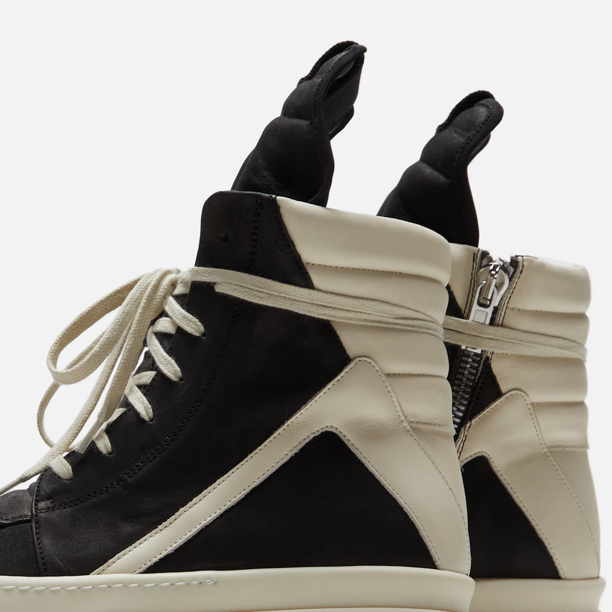 Scarpe Pelle Geobasket Black Rick owens оригінал – Купити в Україні – збільшений вид