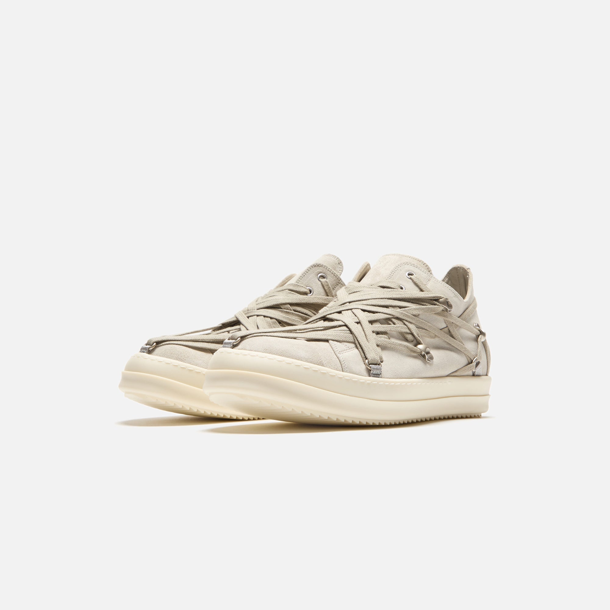Оригінальна Megalaced Low Sneakers Dinge Rick owens – вид ззаду