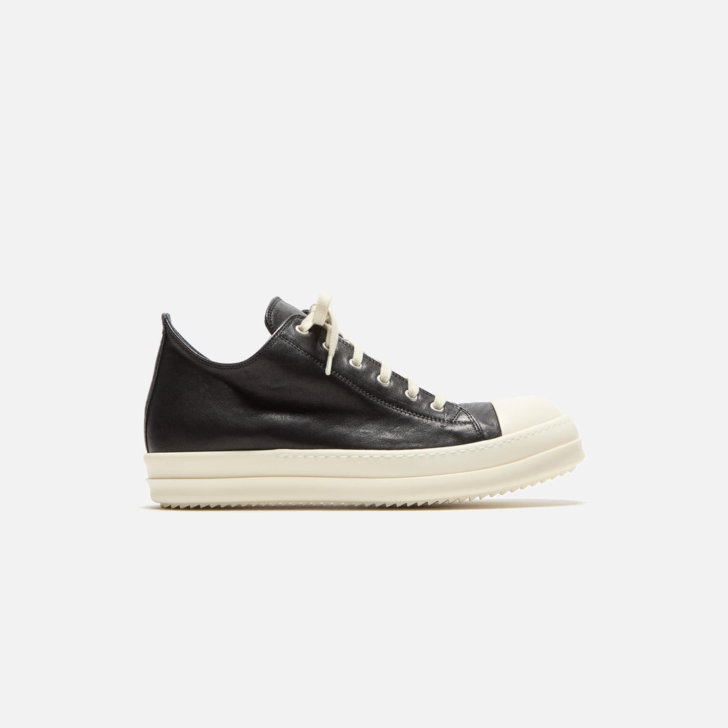 Low Sneakers Black Rick owens оригінал – Купити в Україні – боковий вид