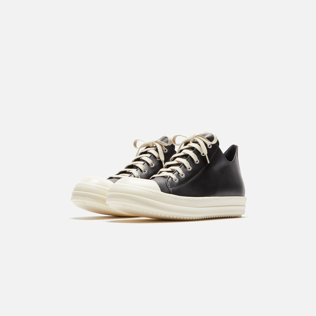 Оригінальна Scarpe In Pelle Low Sneakers Black Rick owens – вид ззаду