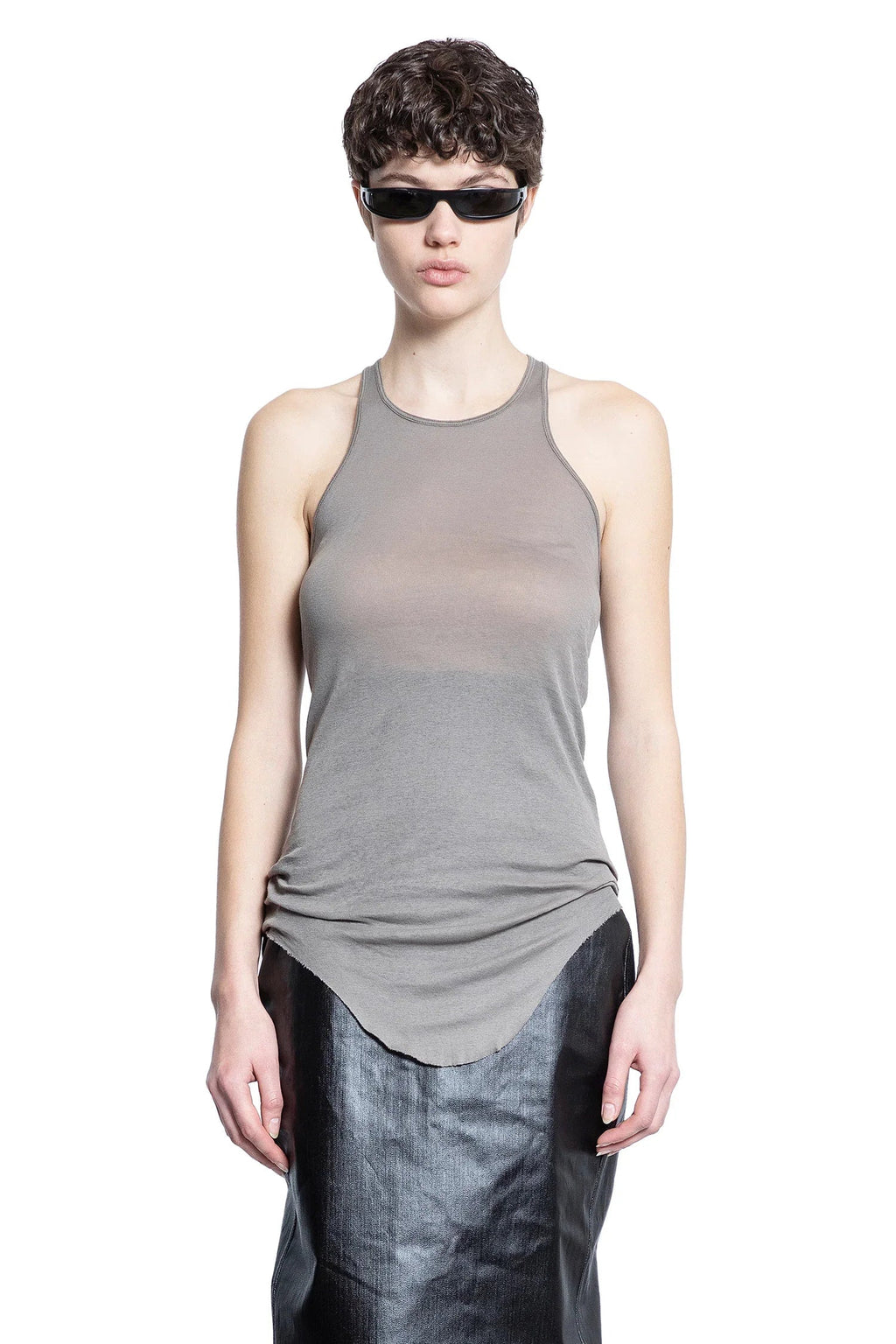 Оригінальна Forever Basic Rib Tank Rick owens – боковий вид