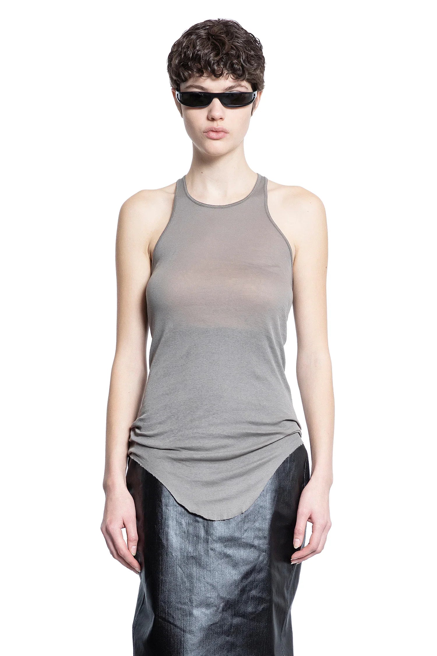 Оригінальна Forever Basic Rib Tank Rick owens – боковий вид