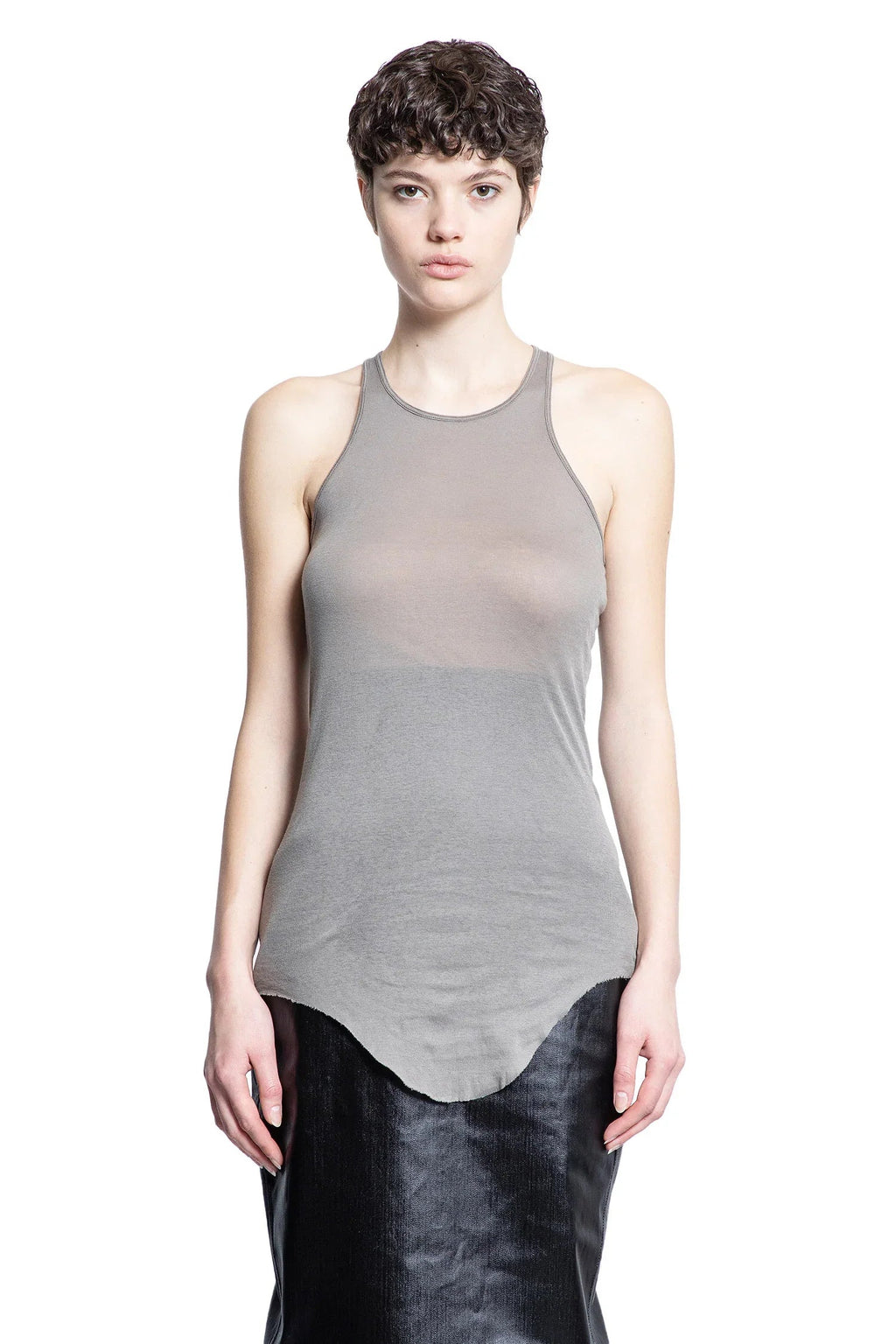 Оригінальна Forever Basic Rib Tank Rick owens – вид ззаду