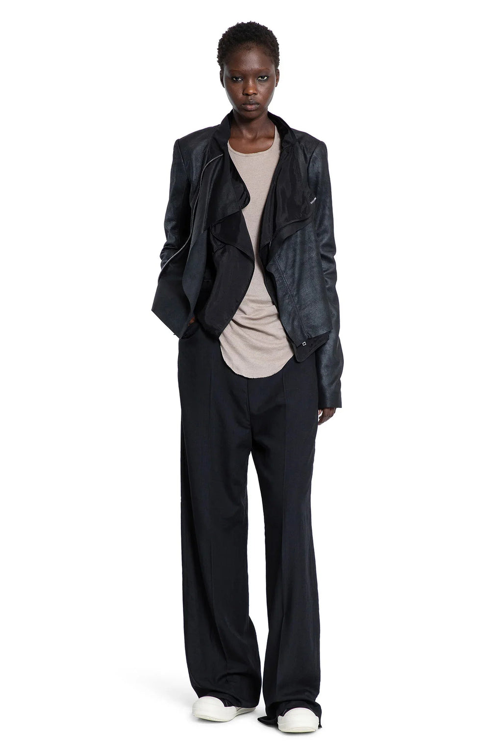Basic Rib Tank In Mini Rib Jersey Rick owens – Гарантія оригінальності – збільшений вид