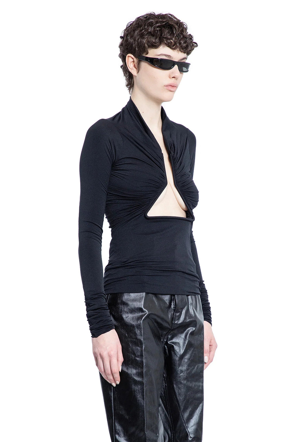 Оригінальна Hollywood Long Sleeve Prong Rick owens – вид ззаду