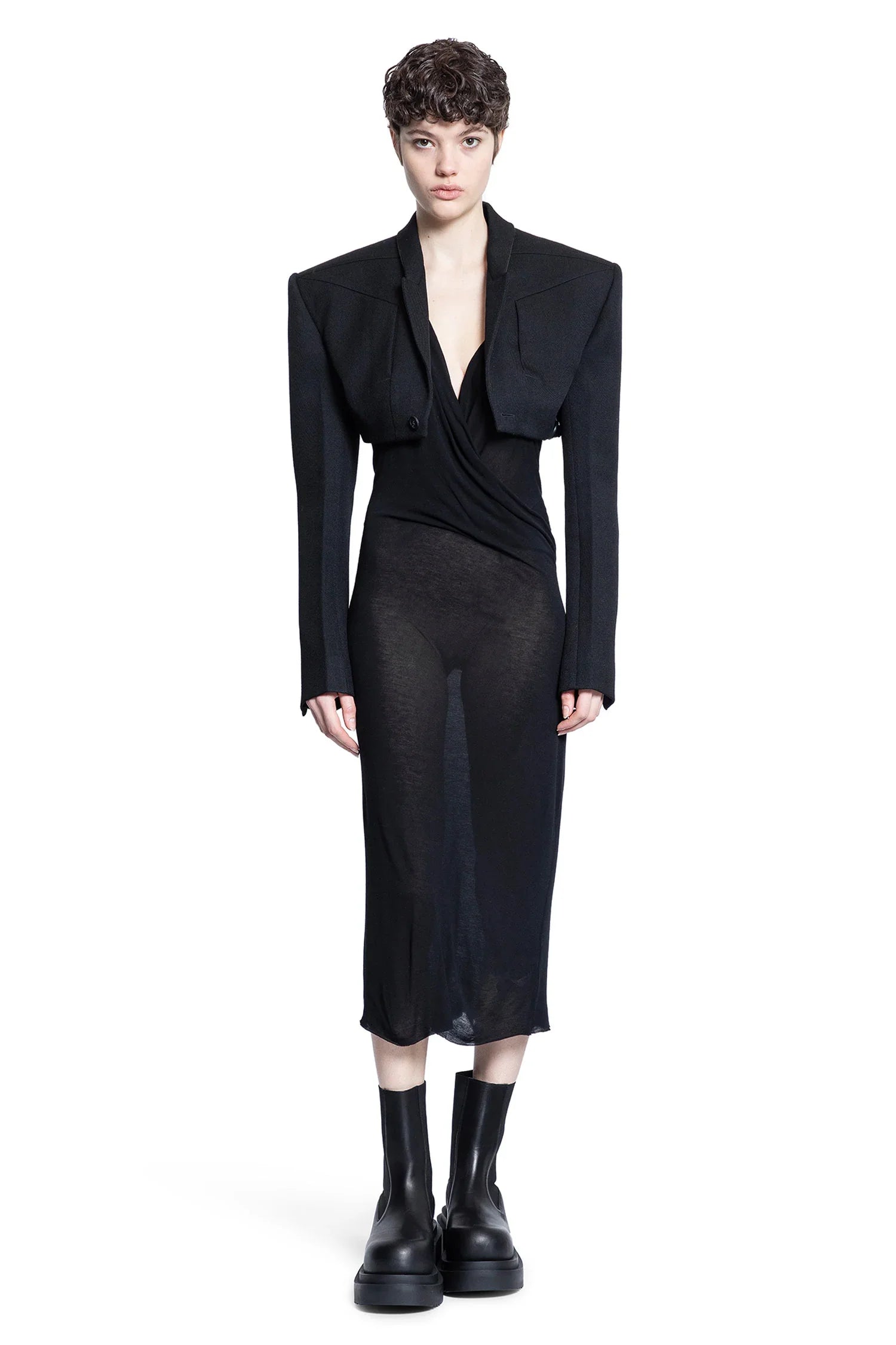 Abito drappeggiato di Hollywood - RICK OWENS