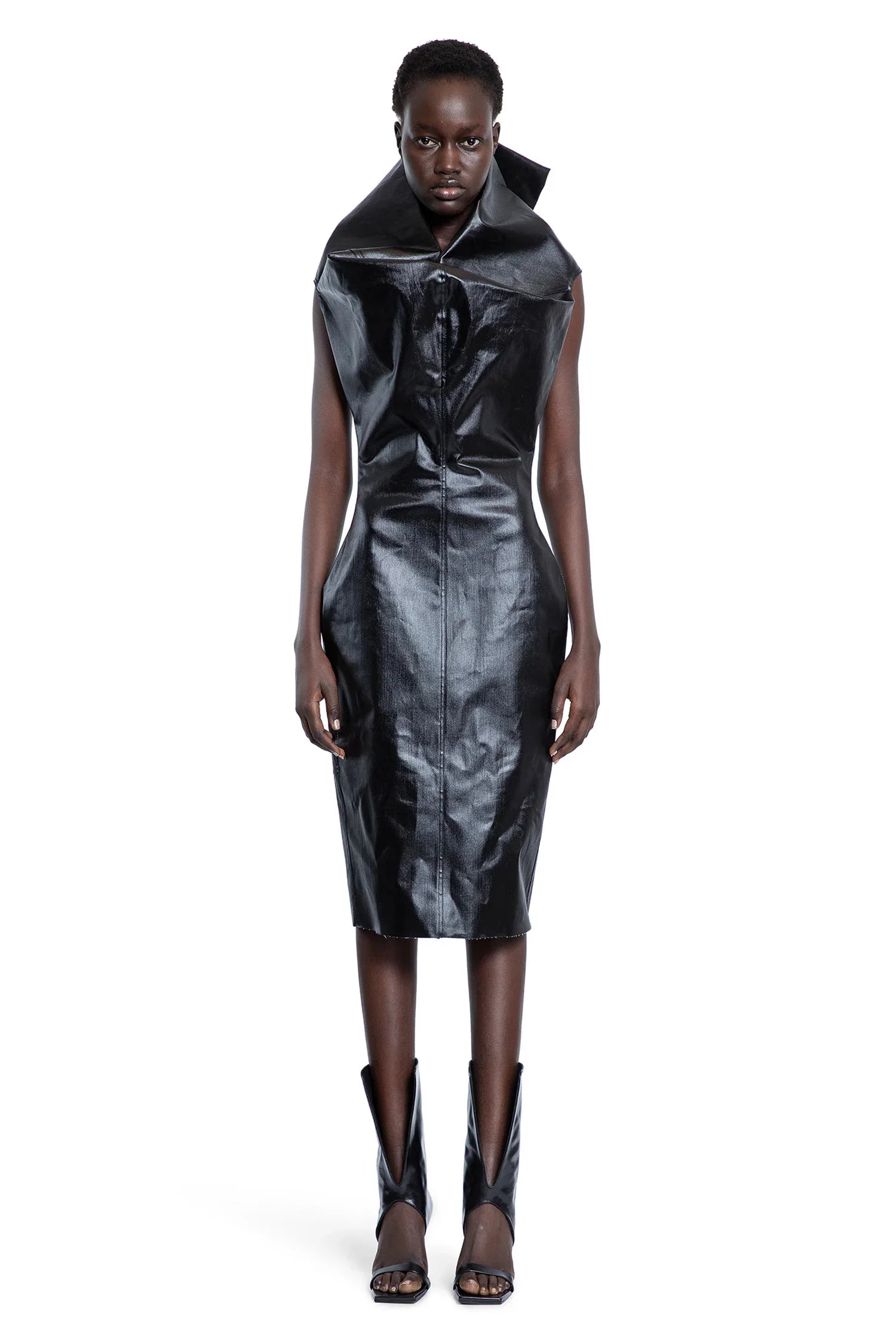 Hollywood Wingled Dress Rick owens оригінал – Купити в Україні – боковий вид