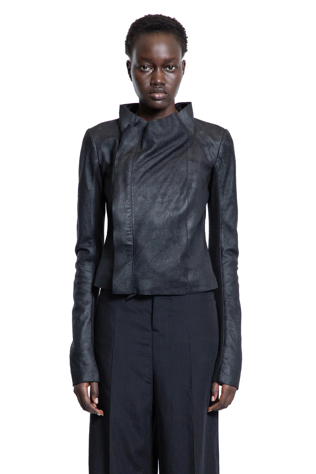 Woman Black Jackets Rick owens оригінал – Купити в Україні – вид ззаду
