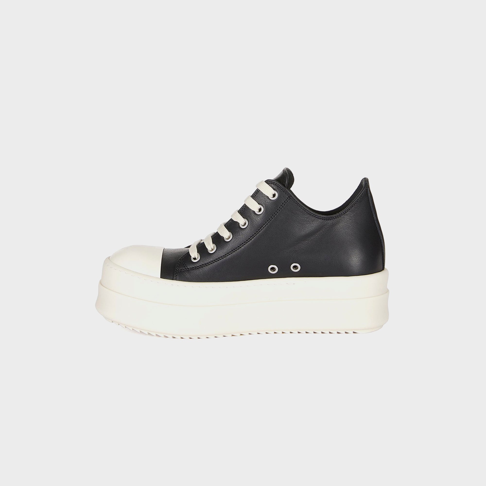 Mega Bumper Low Sneaks Scarpe Pelle Black Rick owens оригінал – Купити в Україні – детальний вид