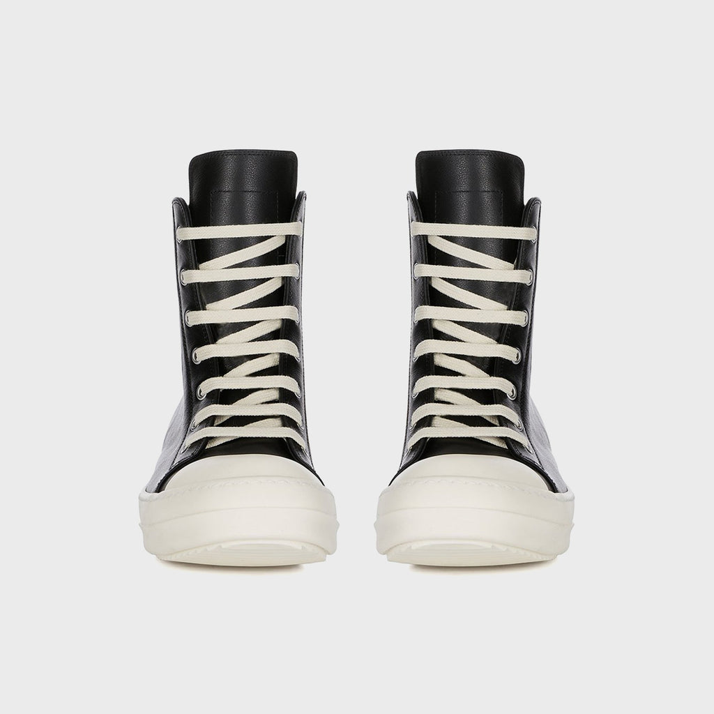Wmns High Top Sneakers Scarpe In Pelle Rick owens оригінал – Купити в Україні – збільшений вид