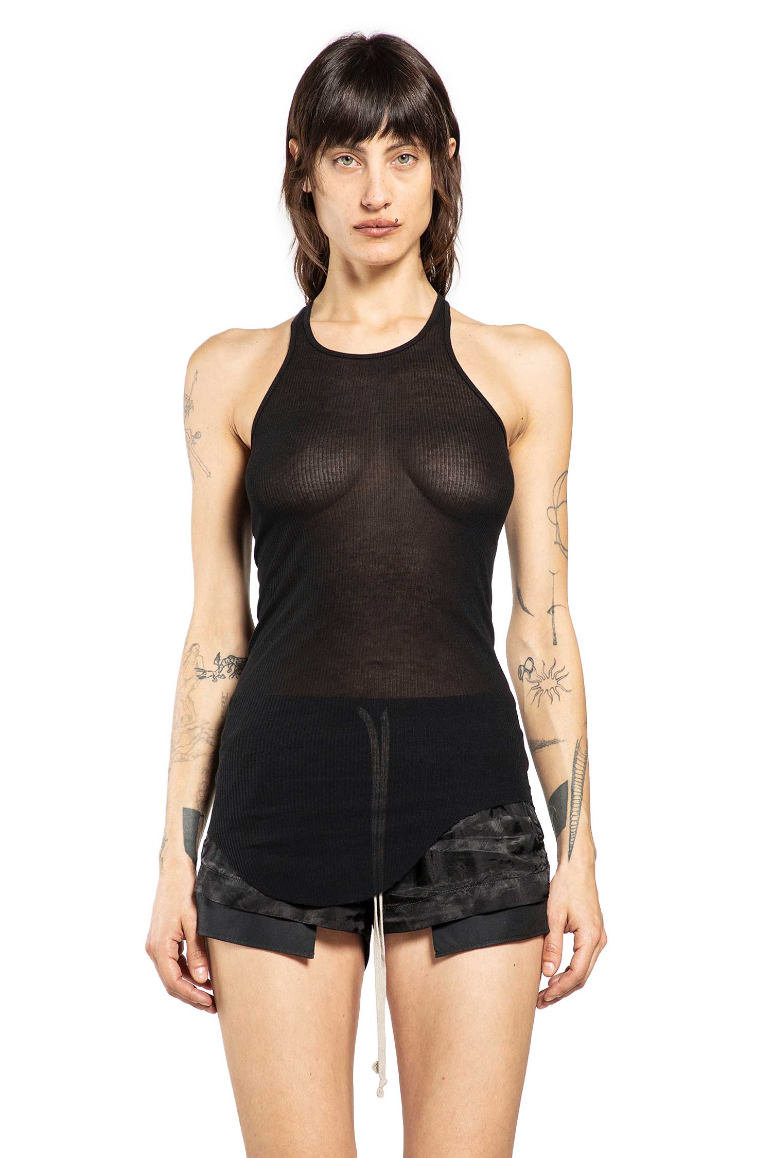 Temple Basic Rib Tank Rick owens оригінал – Купити в Україні – вид ззаду