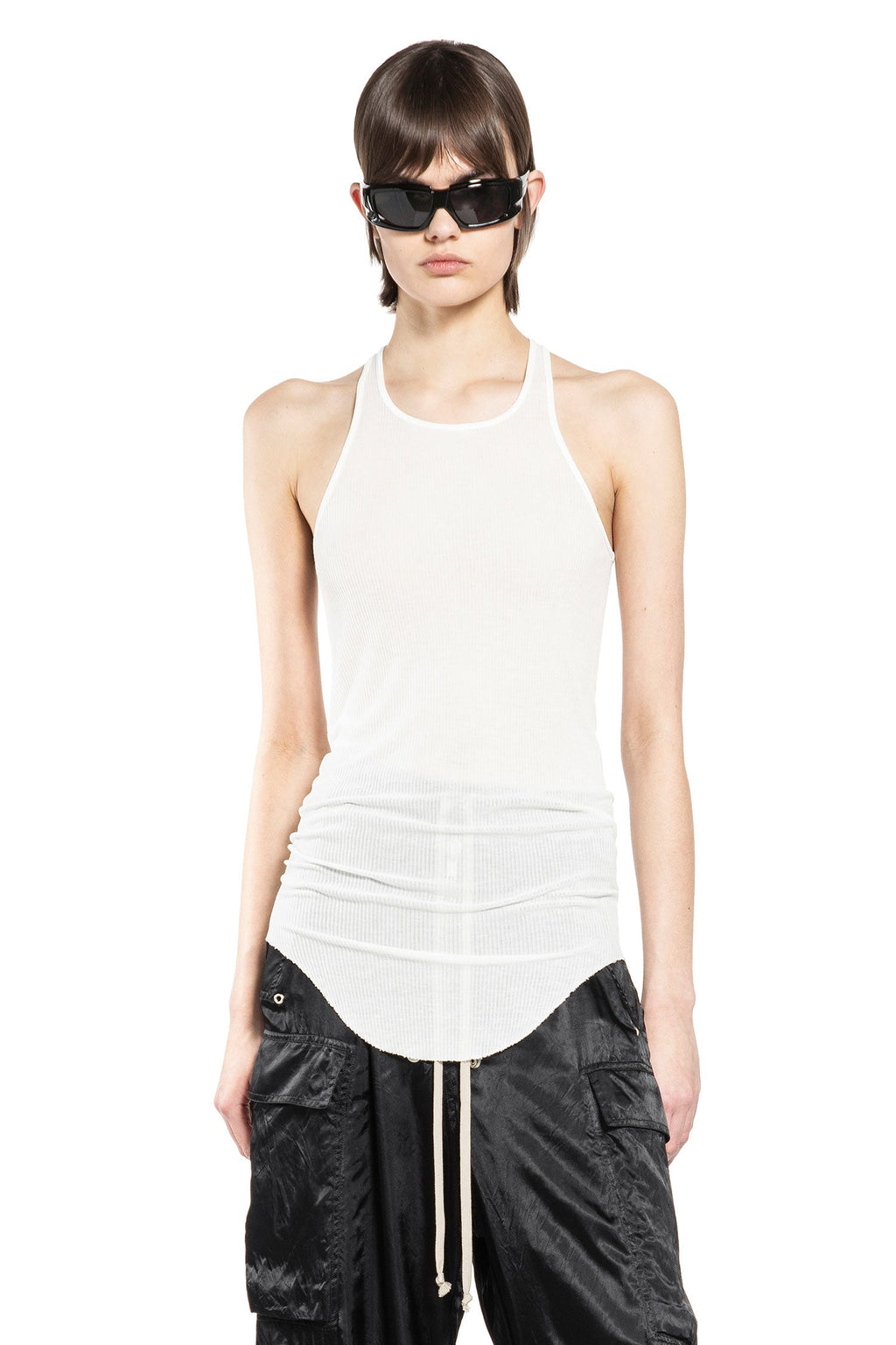 Temple Basic Rib Tank Rick owens оригінал – Купити в Україні – боковий вид
