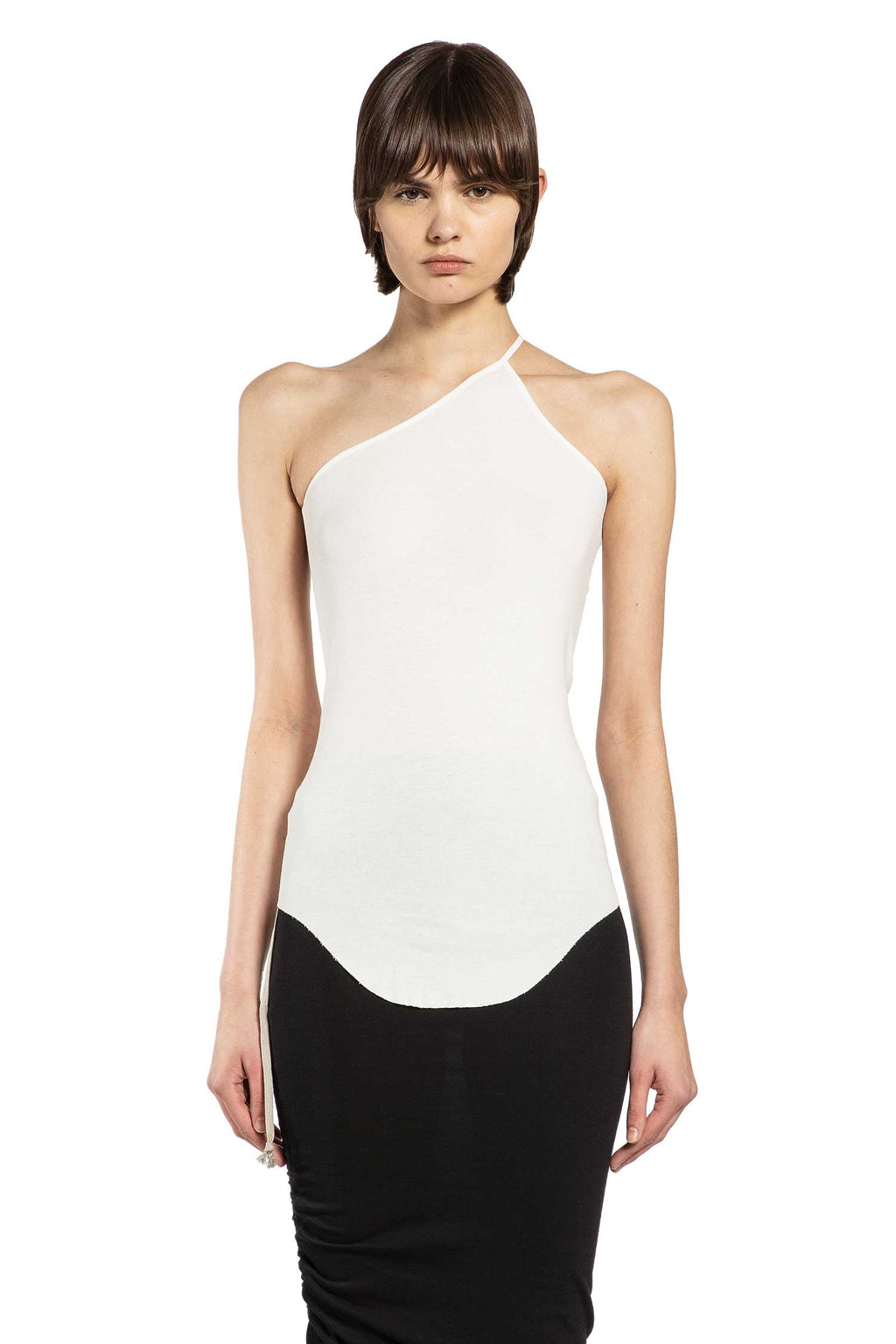 Temple One Shoulder Tank Rick owens – Гарантія оригінальності – вид ззаду