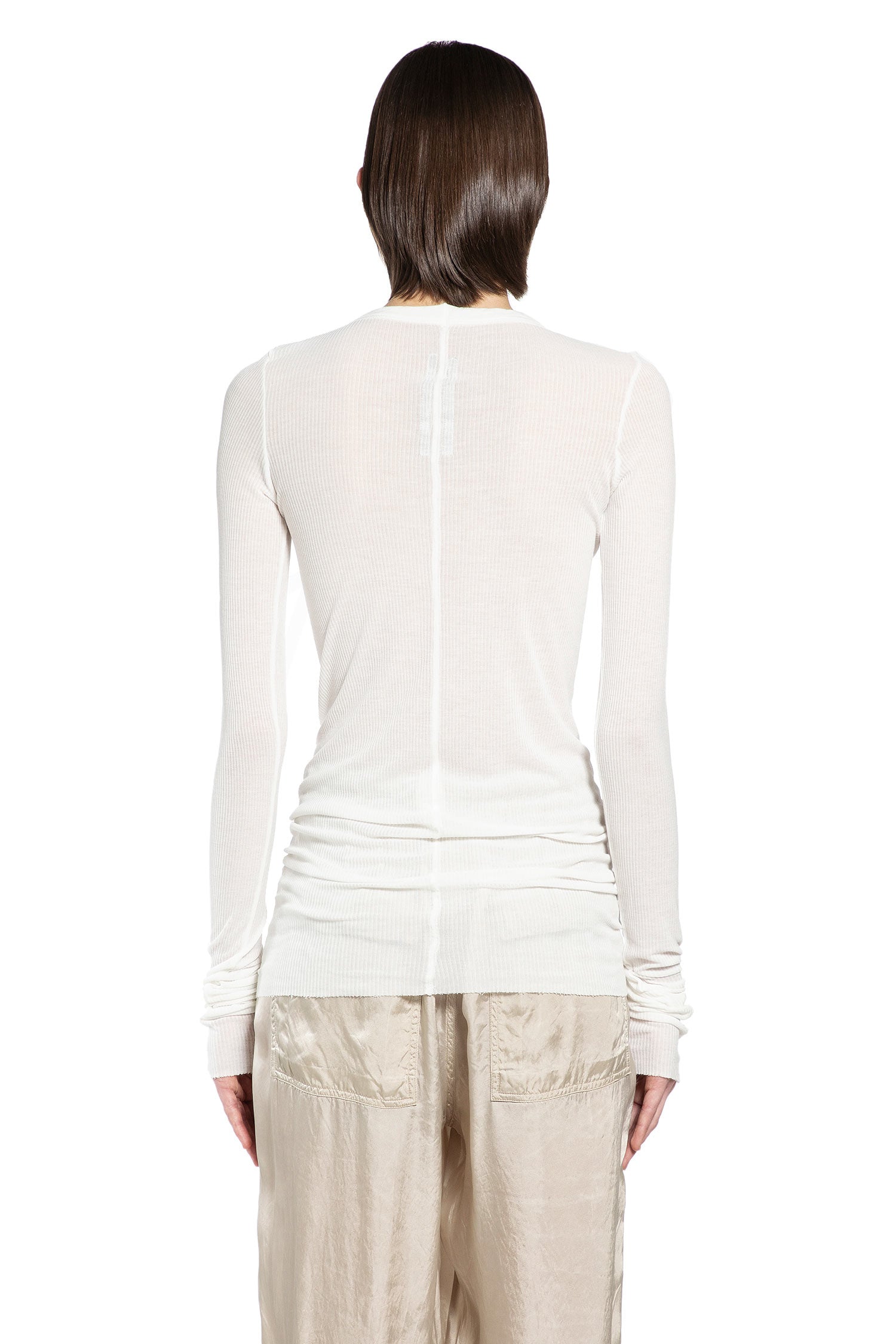 Temple Rib Long Sleeve T-Shirt Rick owens оригінал – Купити в Україні – збільшений вид