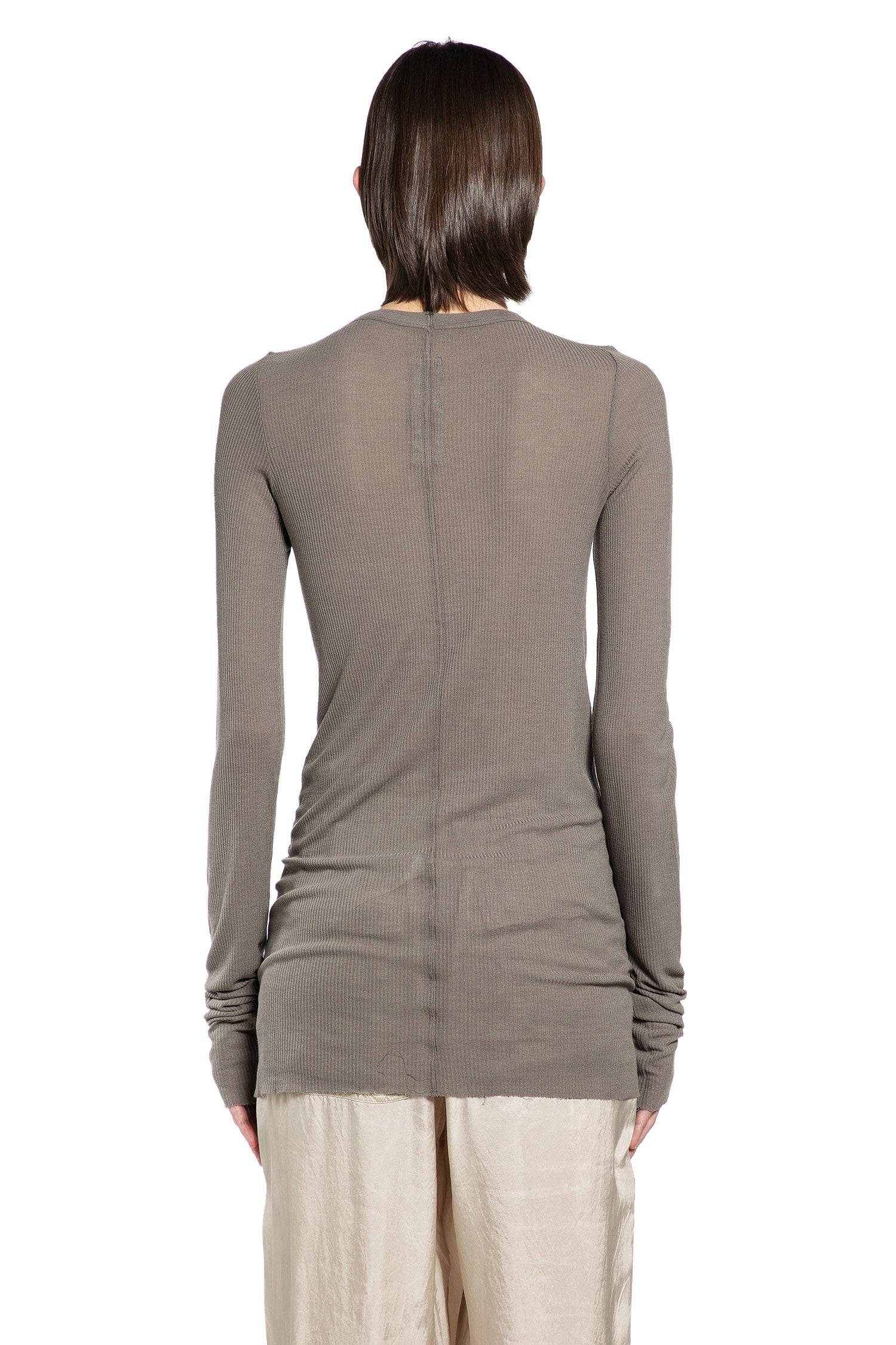Temple Rib Long Sleeve T-Shirt Rick owens оригінал – Купити в Україні – детальний вид