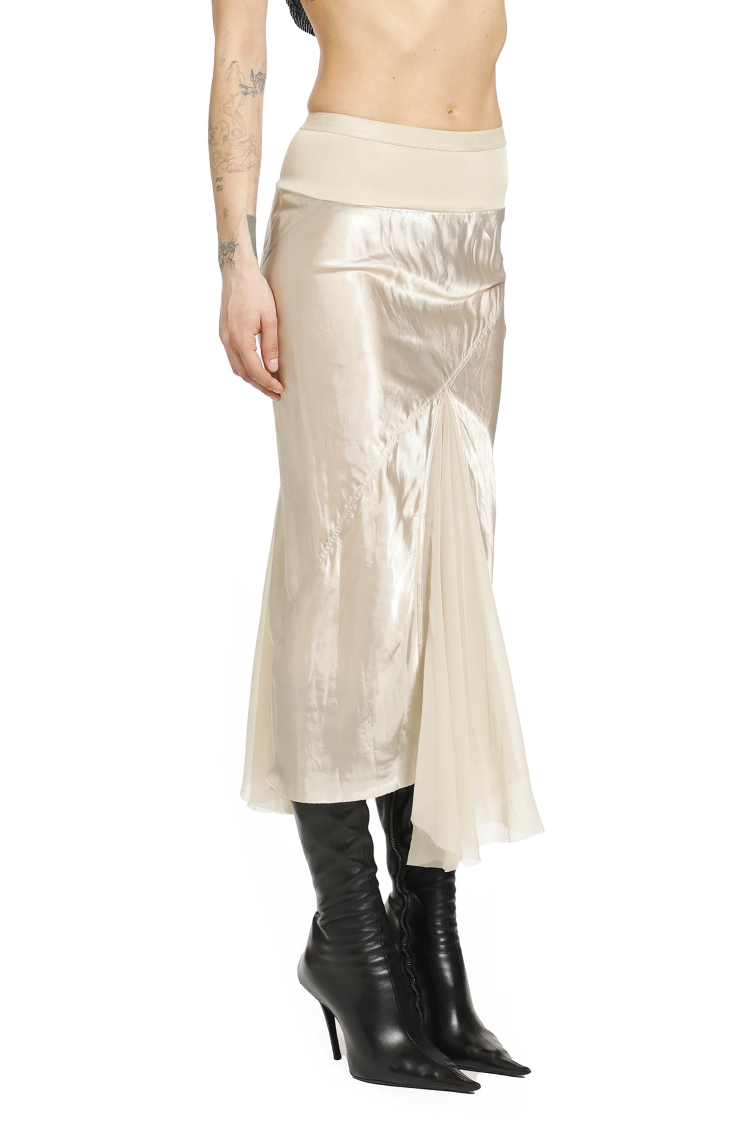 Temple A-Line Bias Skirt Rick owens – Гарантія оригінальності – детальний вид
