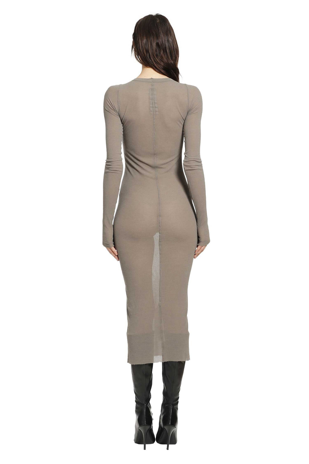Оригінальна Temple Rib Long Sleeves Dress Rick owens – детальний вид