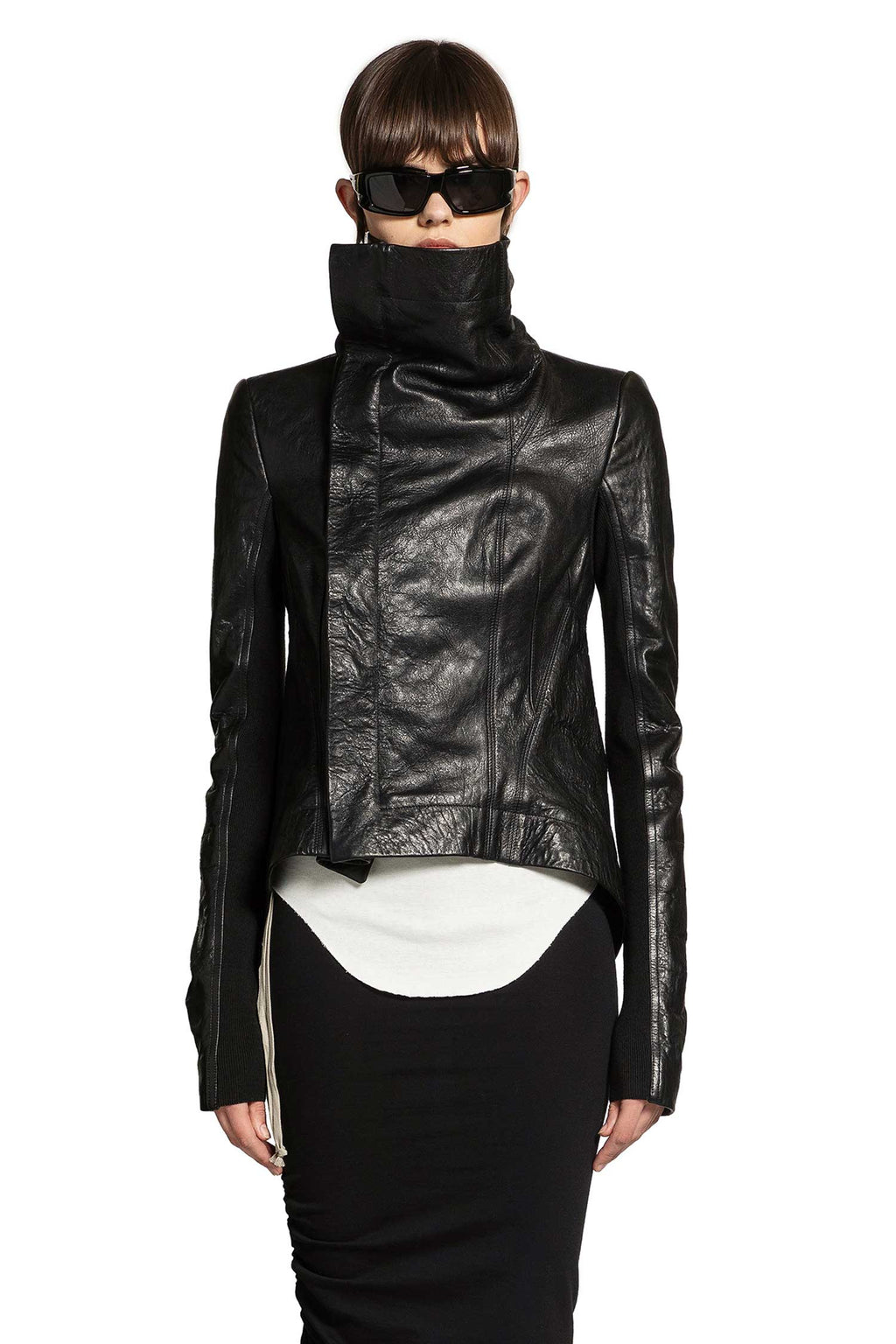 Temple Naska Biker Jacket Rick owens оригінал – Купити в Україні – боковий вид