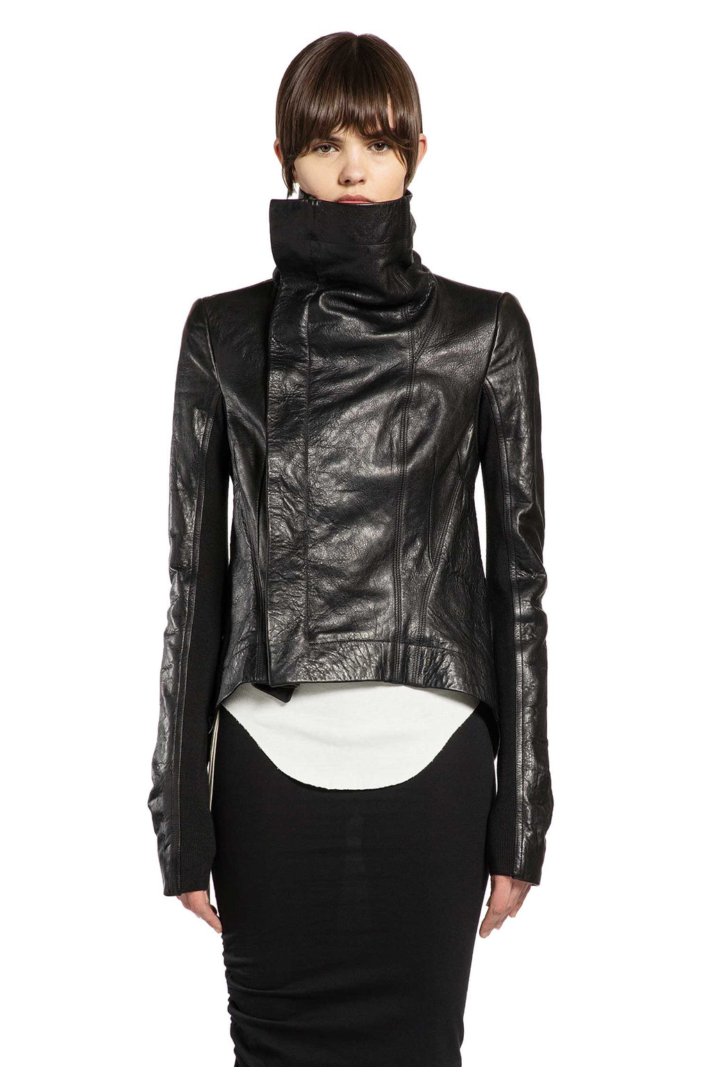 Temple Naska Biker Jacket Rick owens оригінал – Купити в Україні – вид ззаду