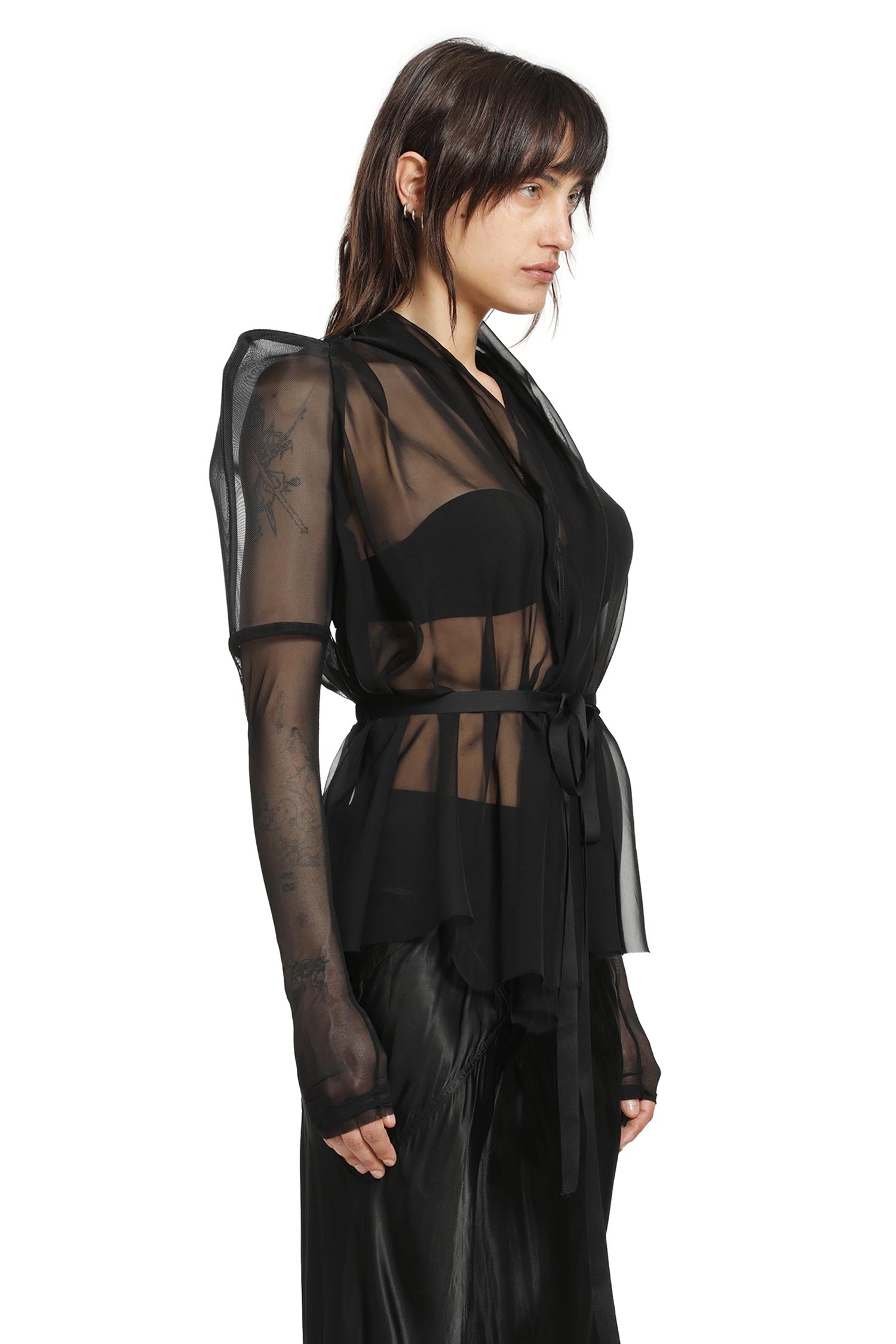 Оригінальна Temple Combo Metro Jkt Rick owens – детальний вид