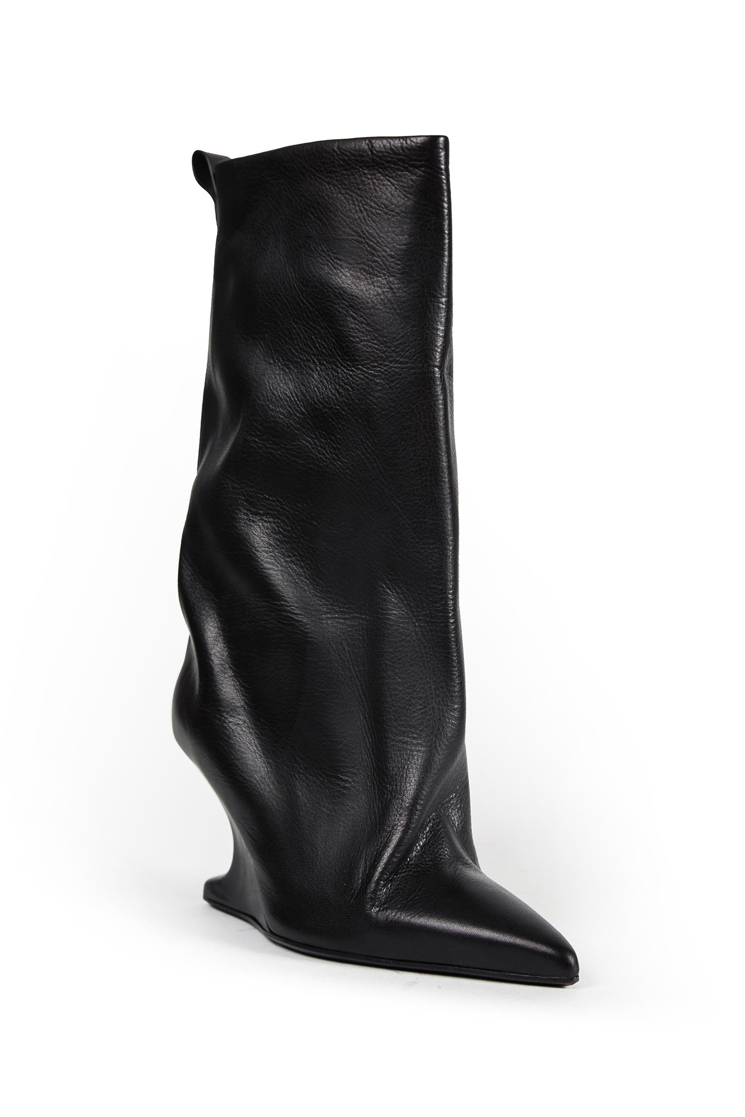 Оригінальна Temple Cantilever 8 Sharp Flared Boots Rick owens – вид ззаду
