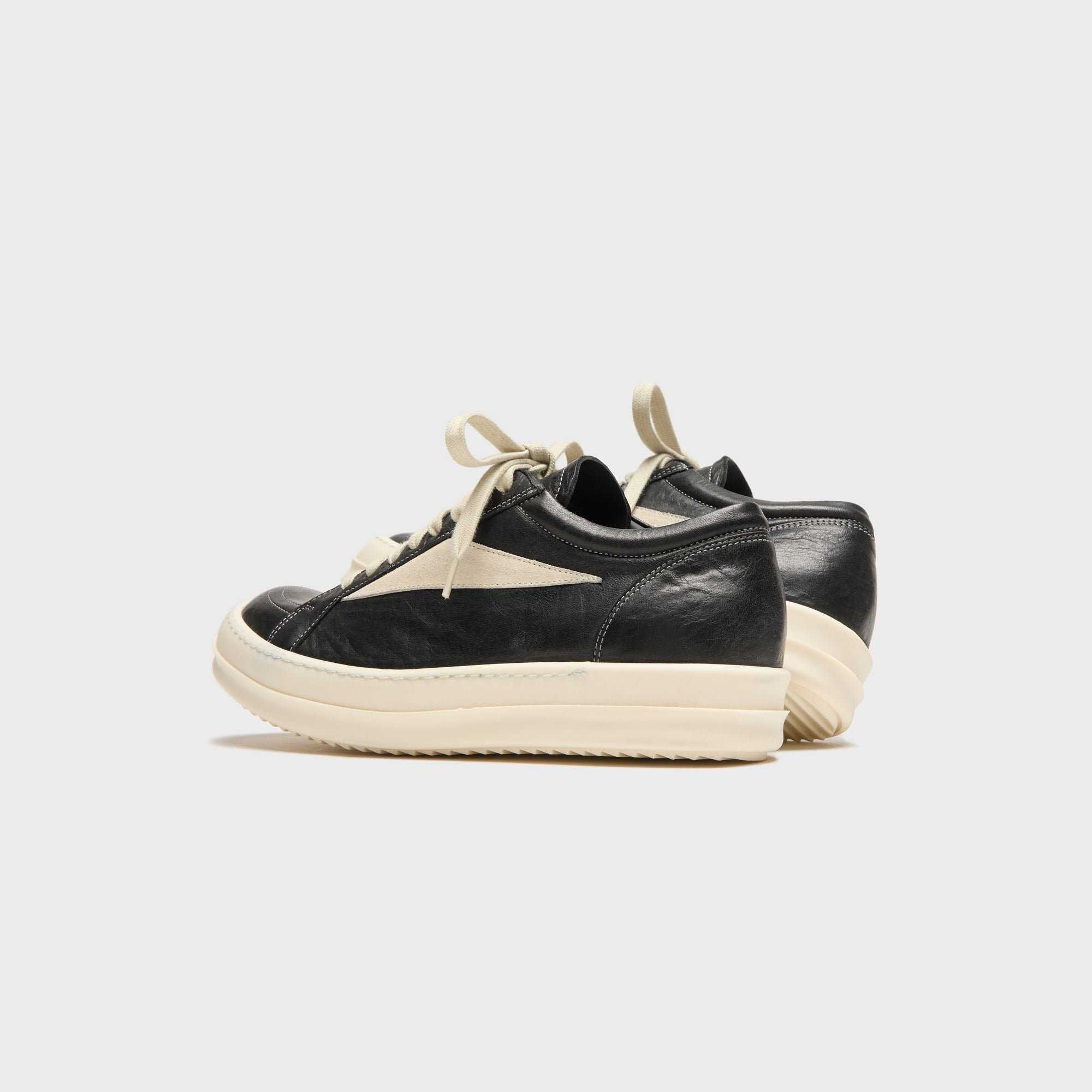 Wmns Black Temple Vintage Sneaks Pelle Black Rick owens – Гарантія оригінальності – збільшений вид