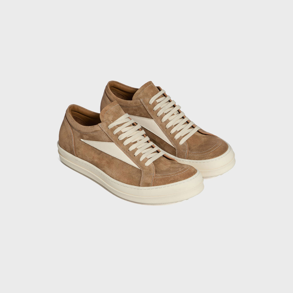 Оригінальна Wmns Temple Vintage Sneaks Sumi Brown Rick owens – вид ззаду