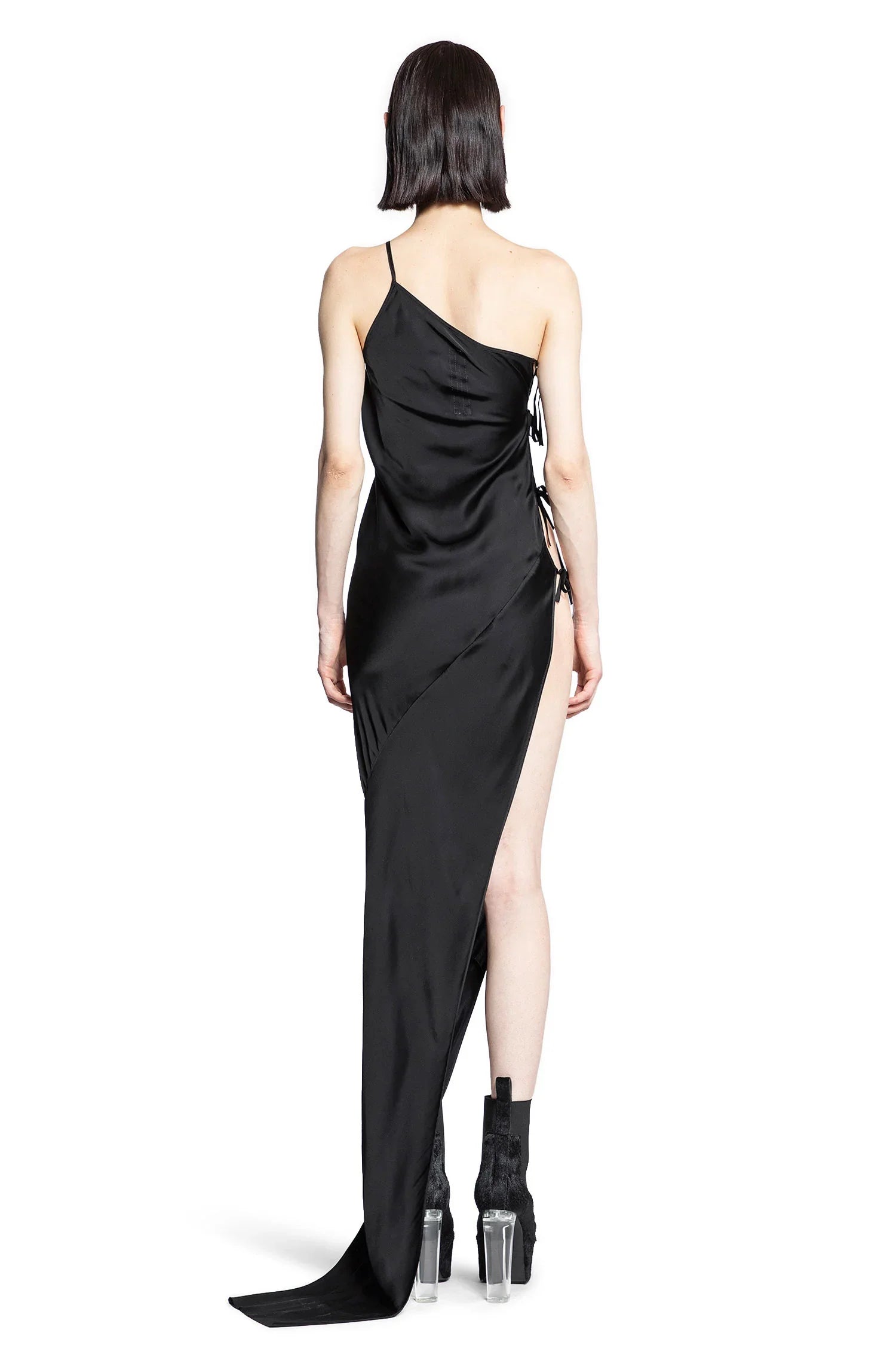 Abito Taco in seta Charmeuse - RICK OWENS