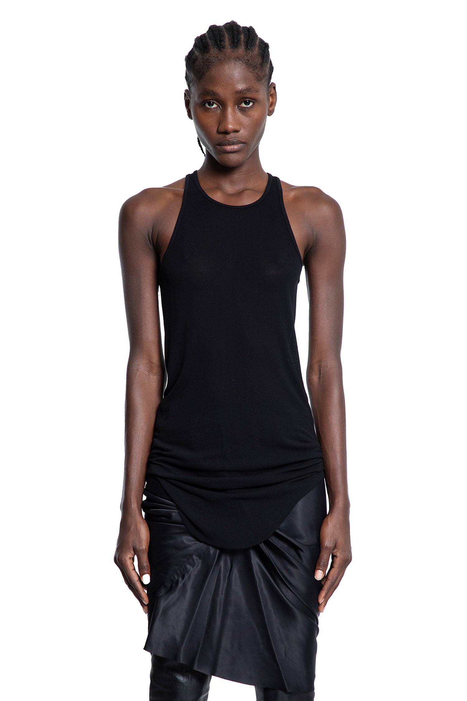 Оригінальна Forever Basic Rib Tank Rick owens – вид ззаду