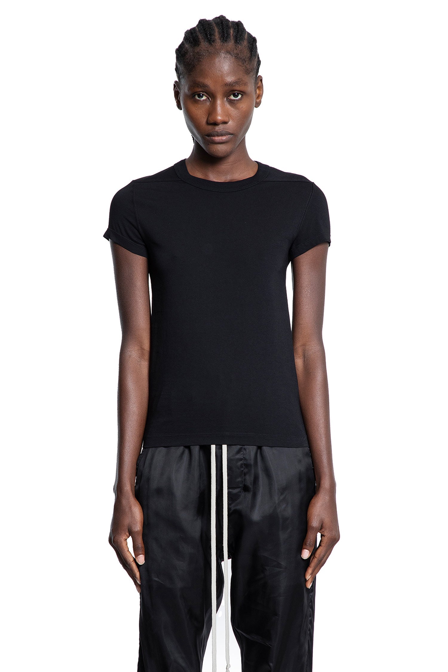 Cropped Level T In Classic Cotton Jersey Rick owens – Гарантія оригінальності – вид ззаду