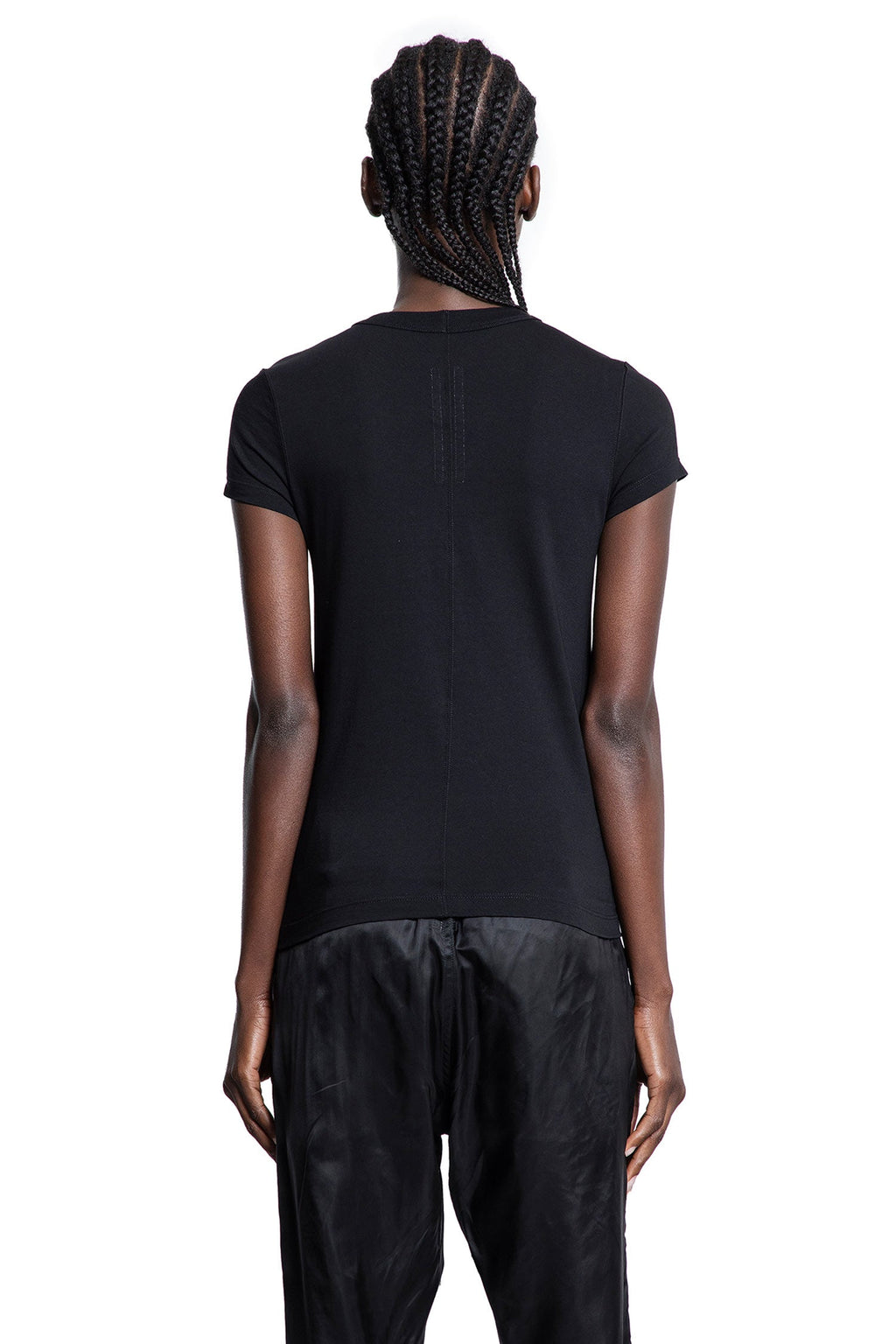 Cropped Level T In Classic Cotton Jersey Rick owens – Гарантія оригінальності – збільшений вид