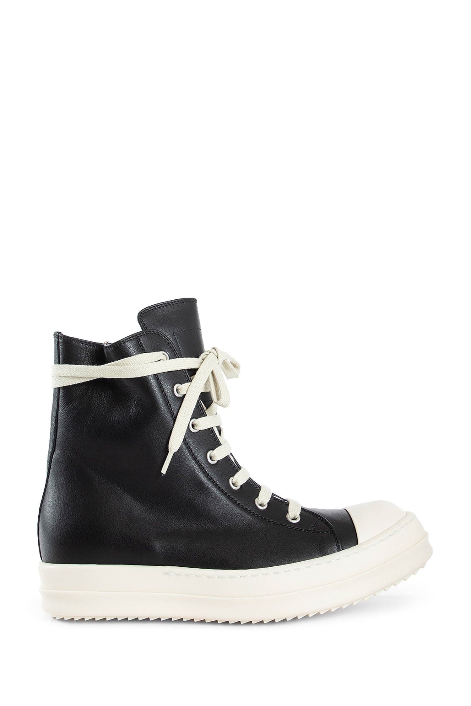 Оригінальна Concordians Jumbo Laced High-Top Sneakers Rick owens – боковий вид