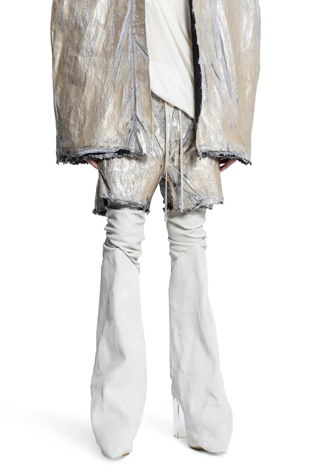 Hollywood Boxers In 13oz Megacrust Denim Rick owens оригінал – Купити в Україні – боковий вид