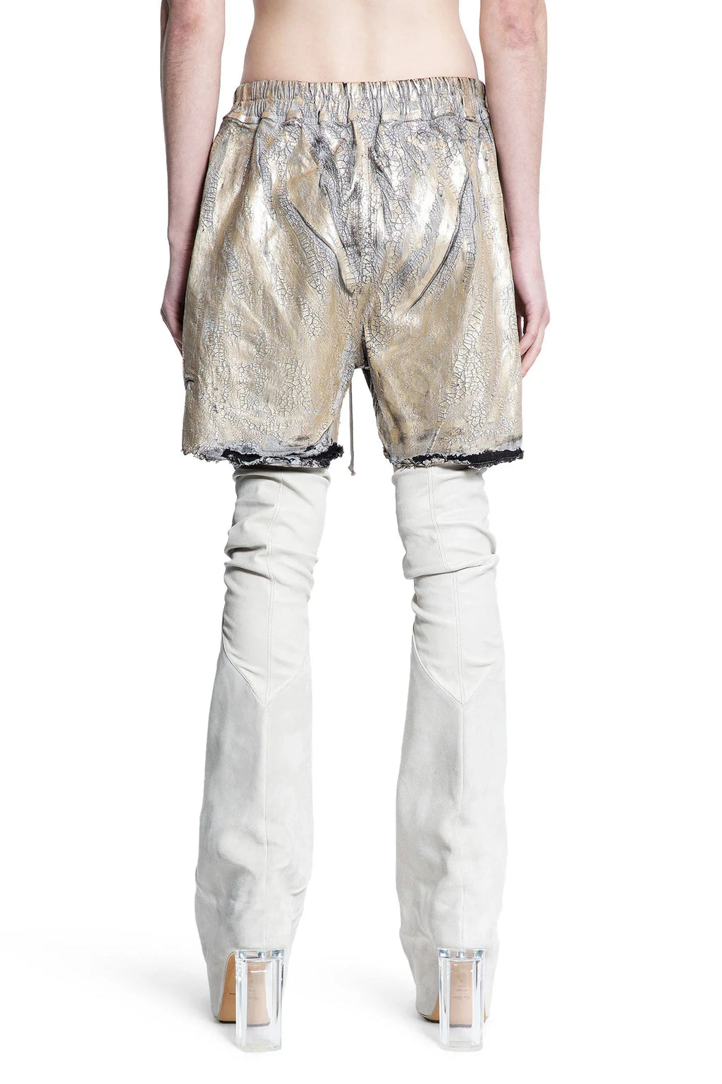 Hollywood Boxers In 13oz Megacrust Denim Rick owens оригінал – Купити в Україні – збільшений вид