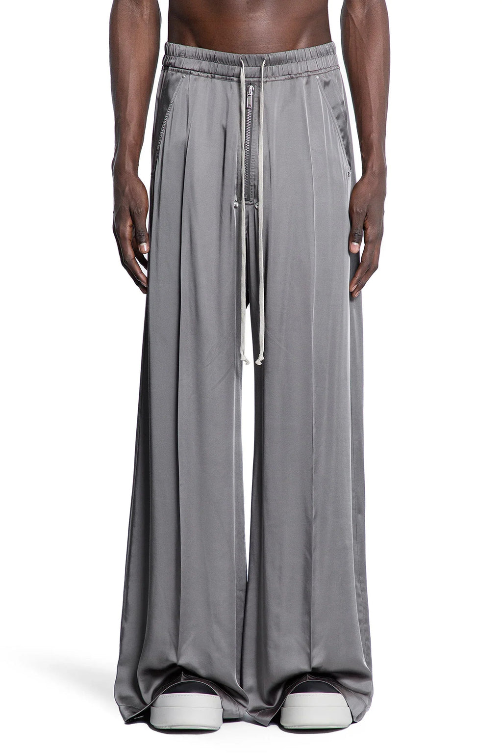 Man Grey Trousers Rick owens оригінал – Купити в Україні – вид ззаду