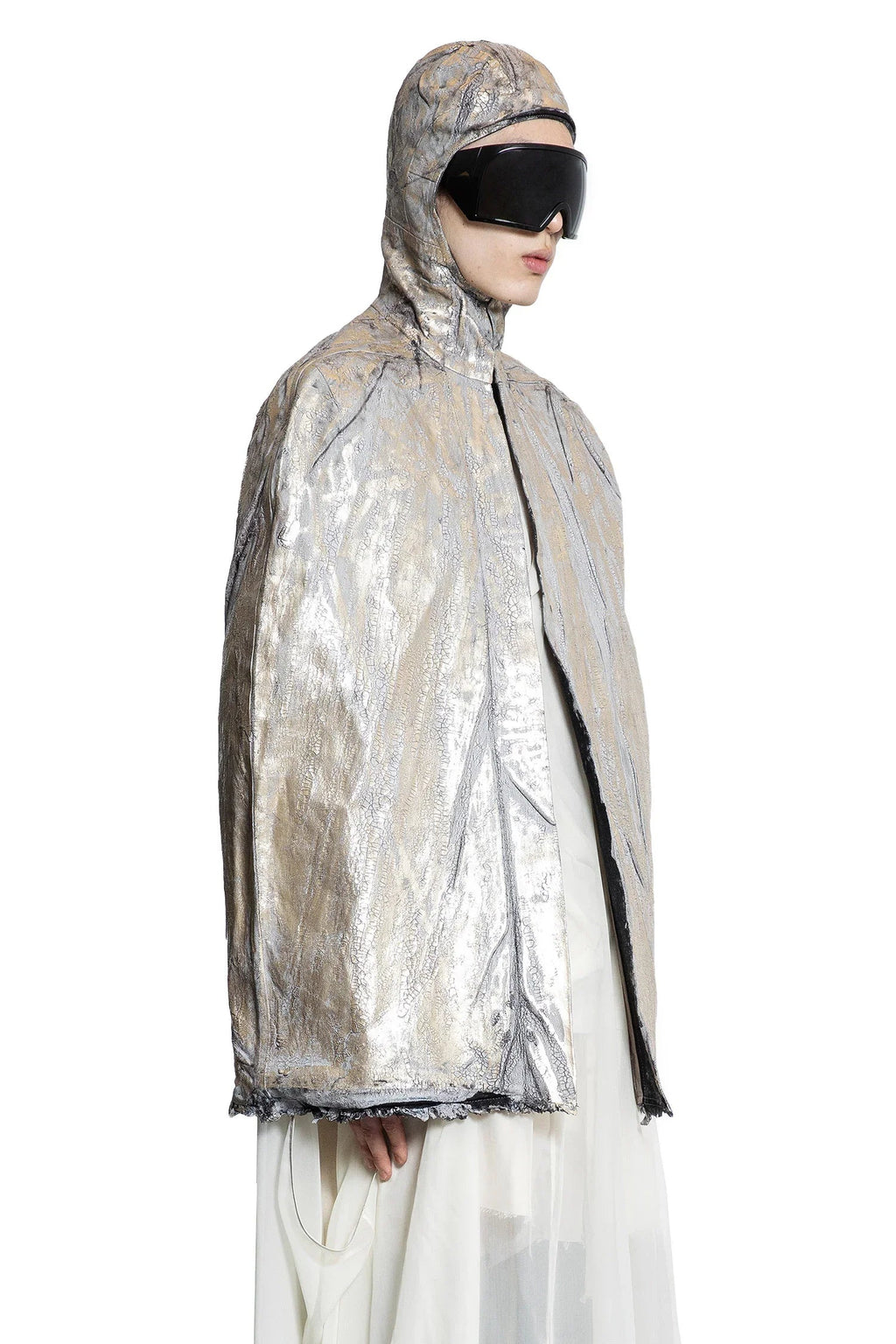 Оригінальна Hollywood Pville Cropped Cape Rick owens – вид ззаду