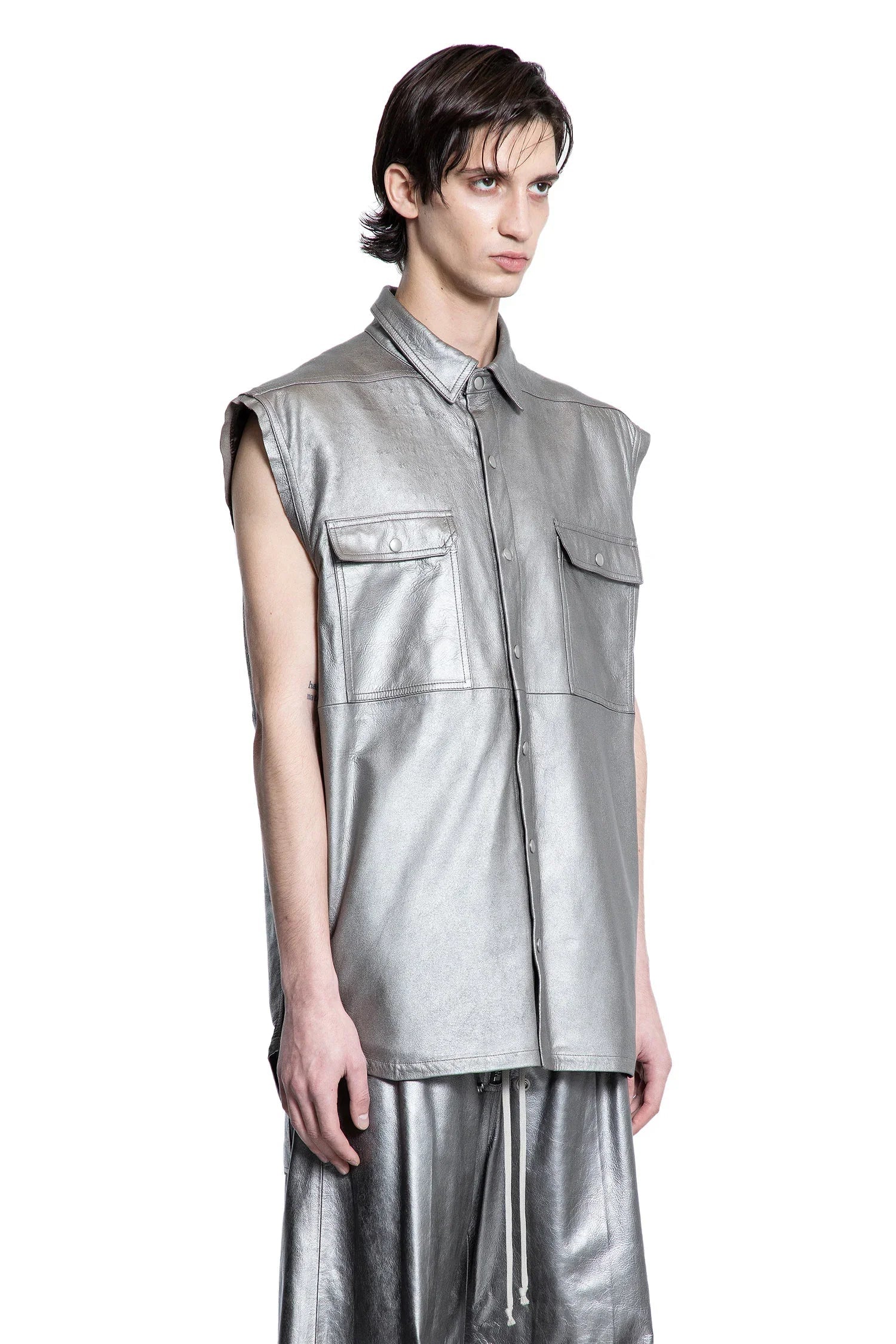 Hollywood Jumbo Sleeveless Outershirt Rick owens оригінал – Купити в Україні – детальний вид - RICK OWENS