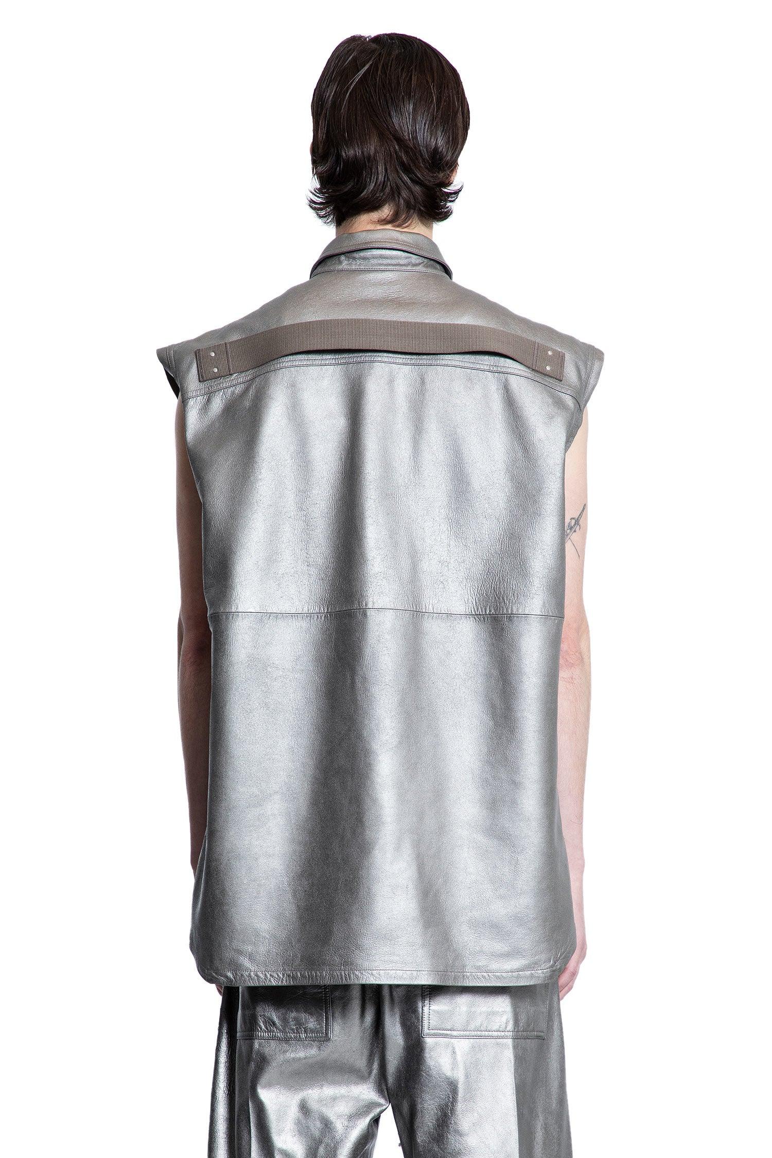 Hollywood Jumbo Sleeveless Outershirt Rick owens оригінал – Купити в Україні – збільшений вид - RICK OWENS