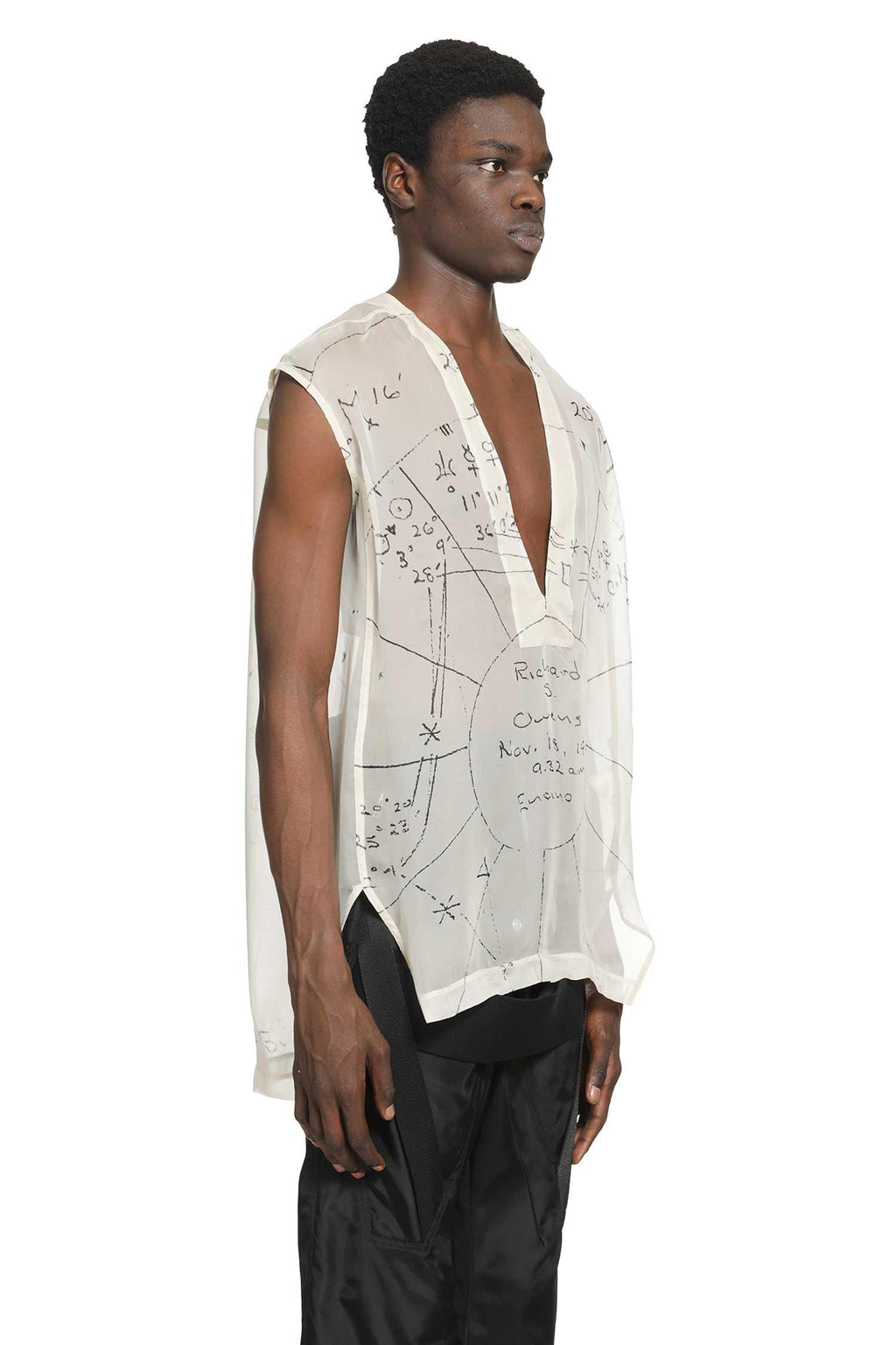 Оригінальна Flightsuit Silk Top Rick owens – детальний вид