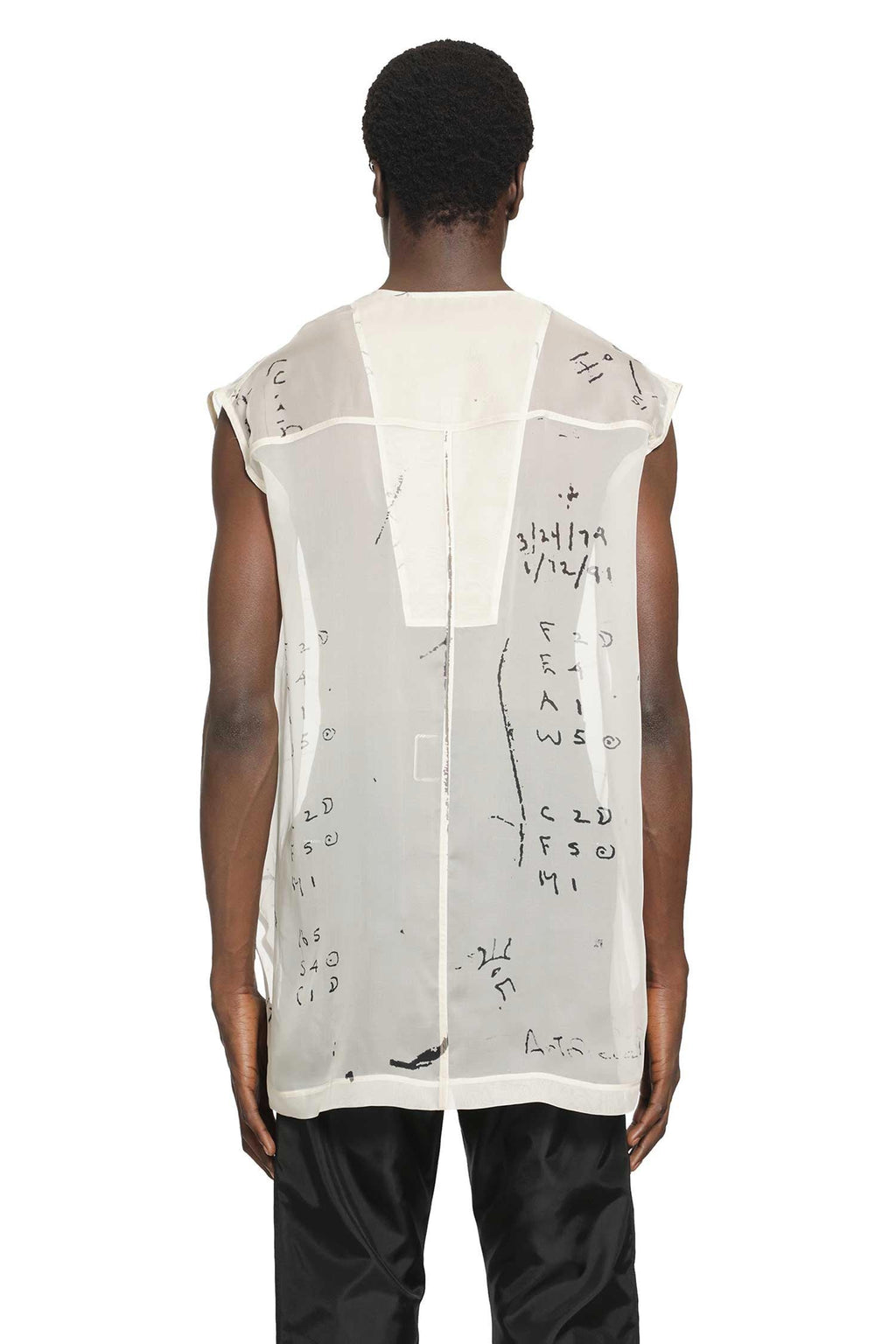 Оригінальна Flightsuit Silk Top Rick owens – збільшений вид