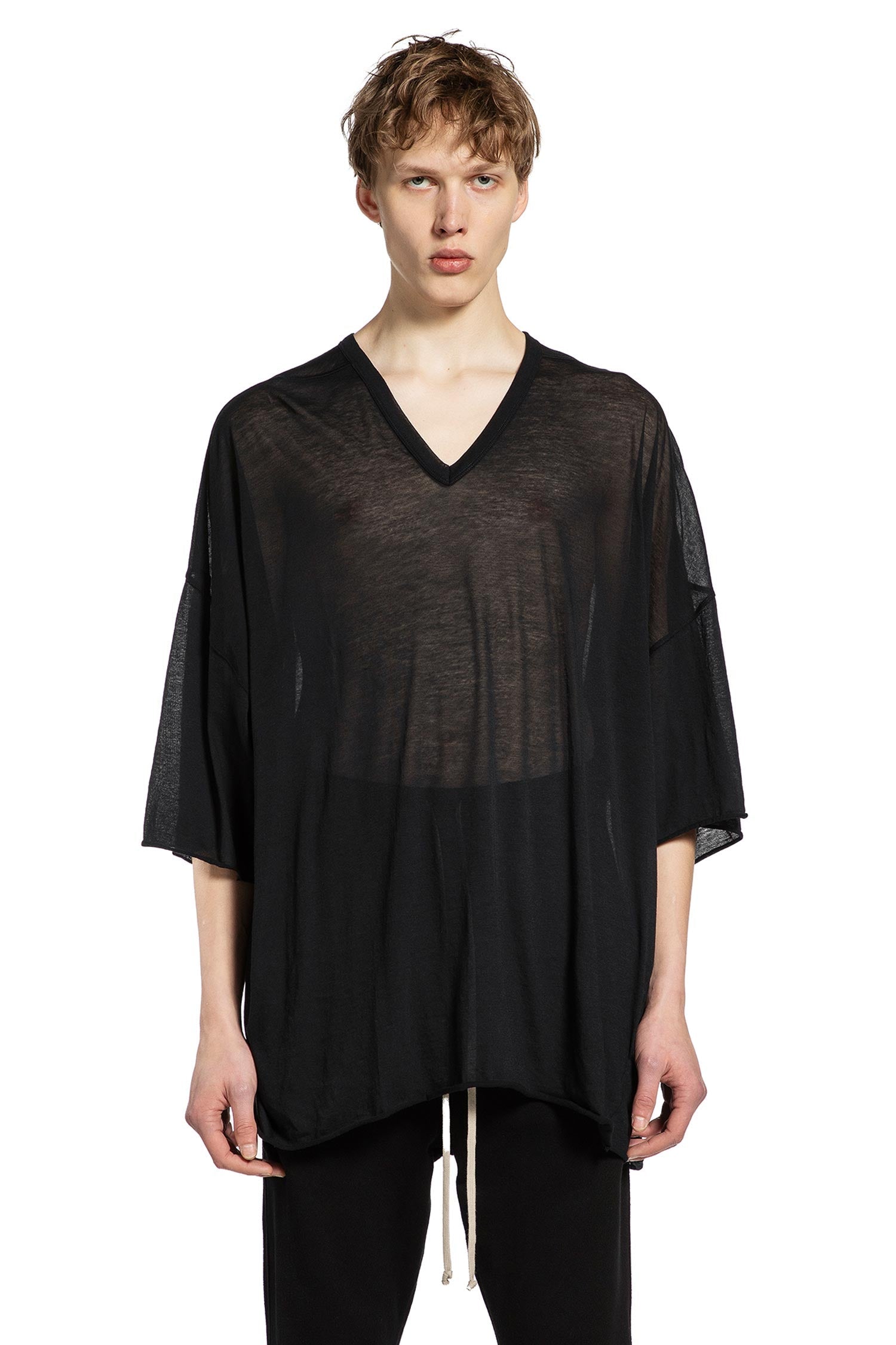Temple V Tommy T-Shirt Rick owens оригінал – Купити в Україні – вид ззаду