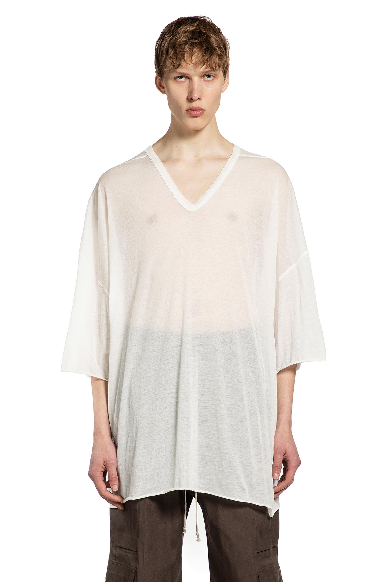 Temple V Tommy T-Shirt Rick owens оригінал – Купити в Україні – вид ззаду
