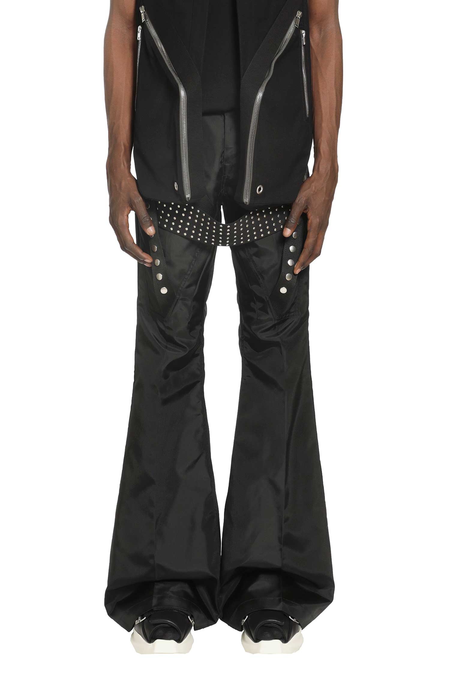 Оригінальна Megastrapped Bolans Trousers Rick owens – боковий вид
