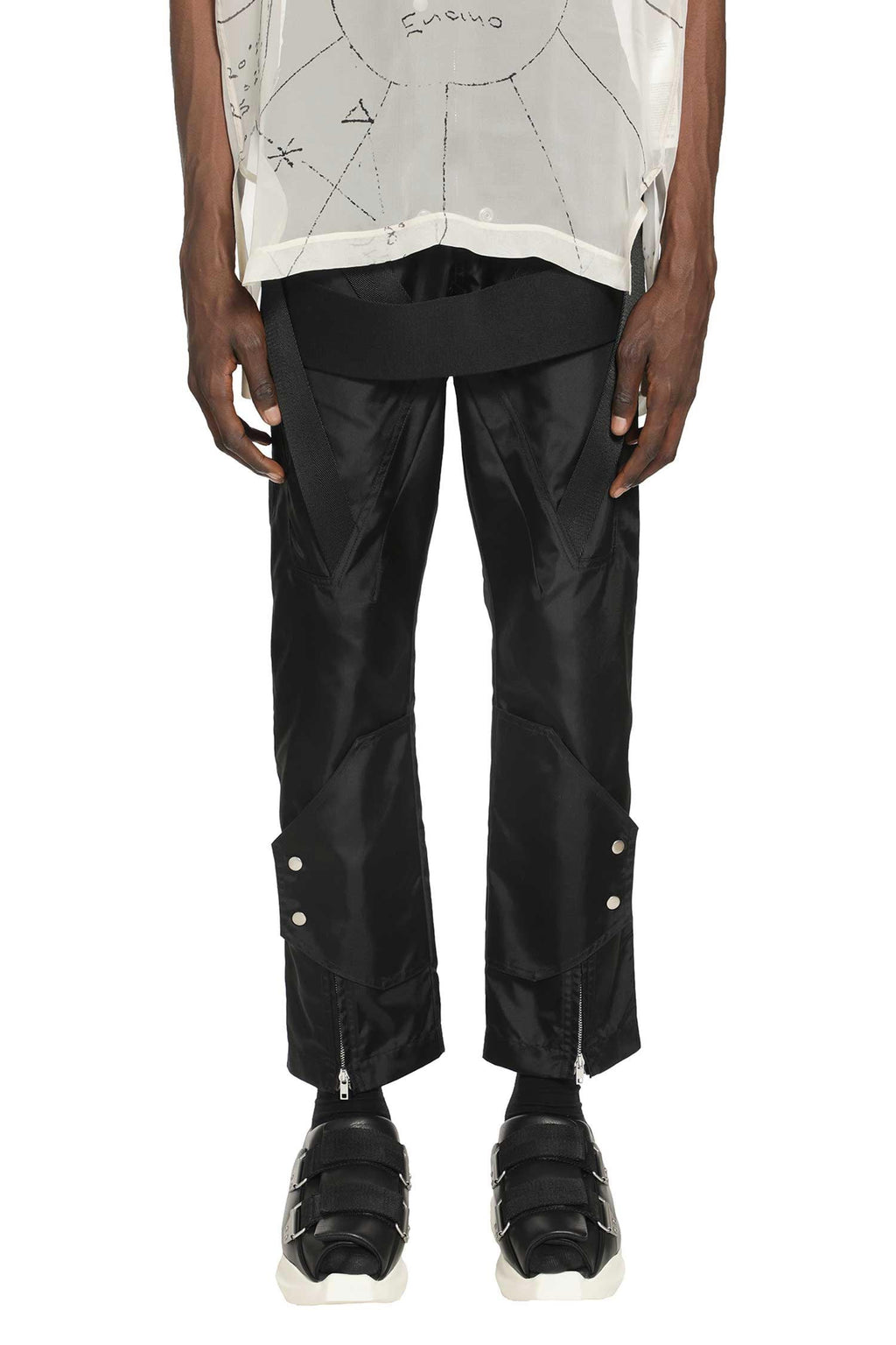 Оригінальна Temple Moto Pants Rick owens – боковий вид