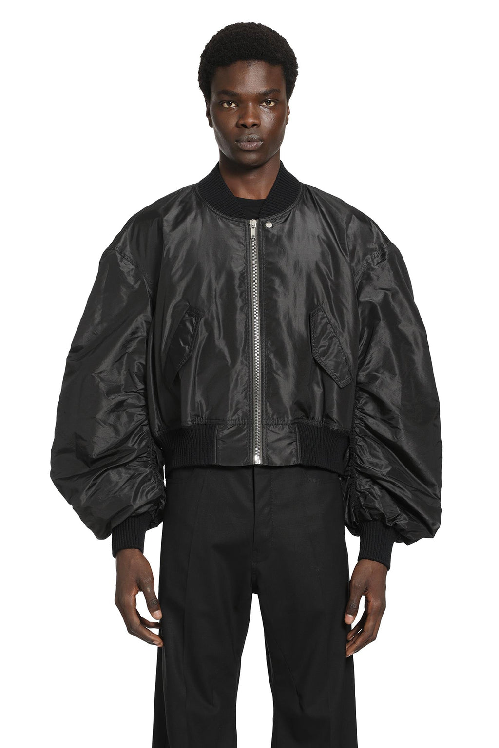 Temple Secchia Flight Jacket Rick owens – Гарантія оригінальності – вид ззаду