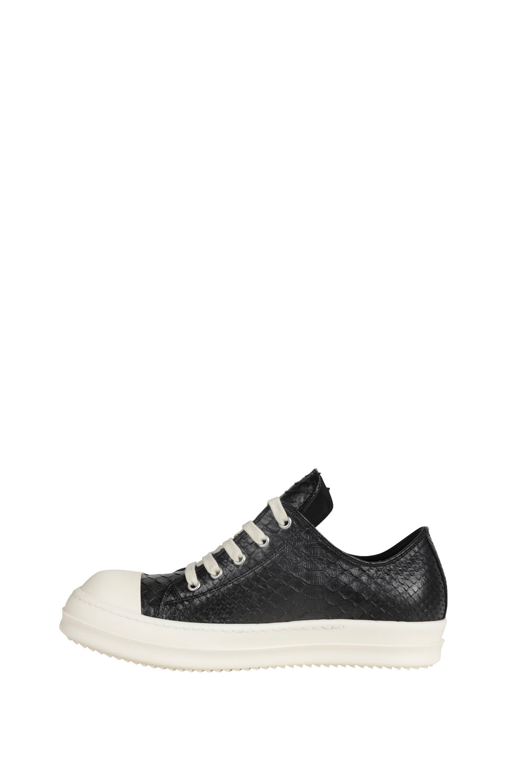 Temple Low Sneaks In Python Leather Rick owens – Гарантія оригінальності – збільшений вид